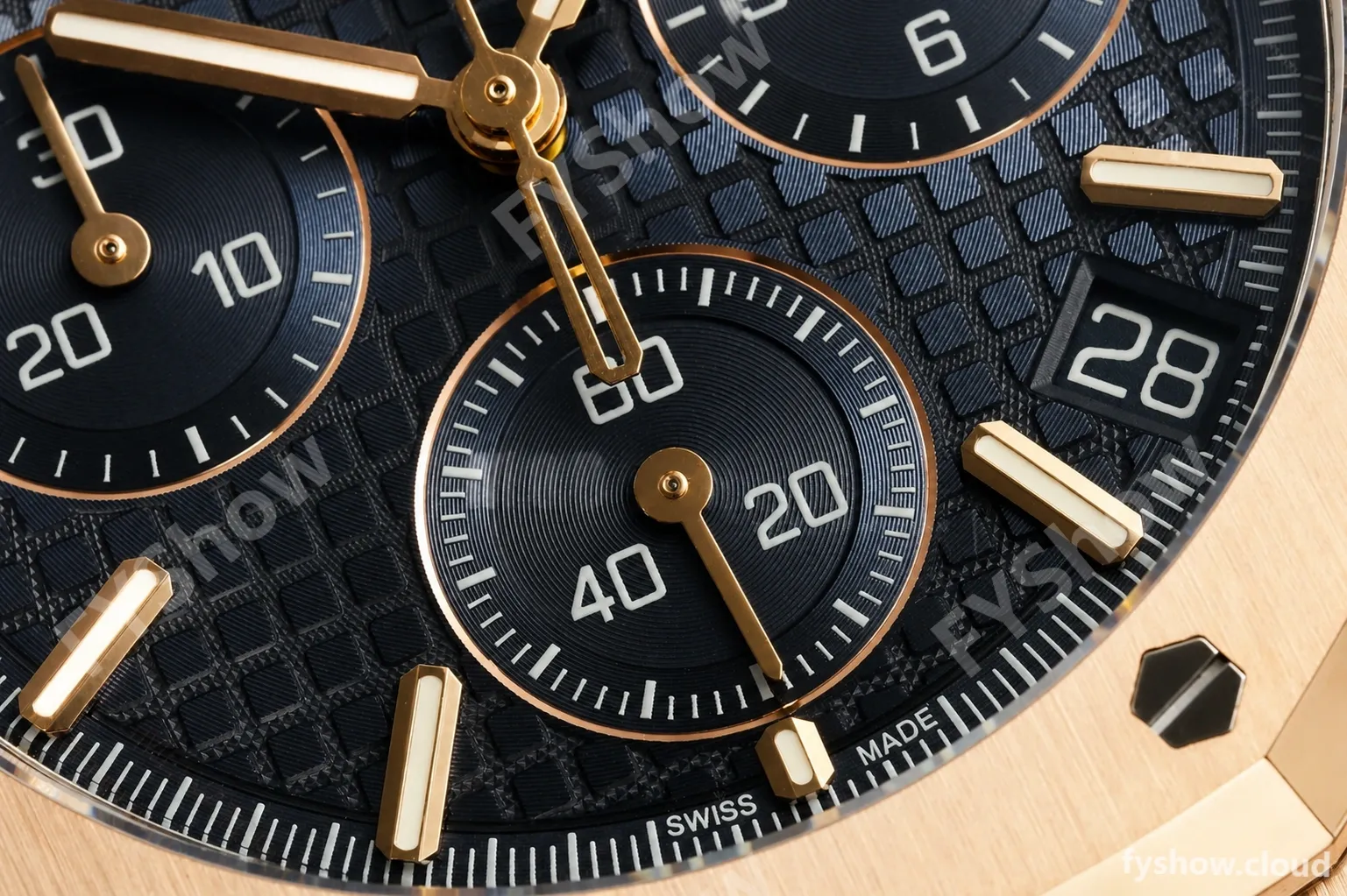 Audemars Piguet - Royal Oak 26240OR Gain Weight 41mm RG/LE Blue SWF Dial DDF DD4401 - Image 7
