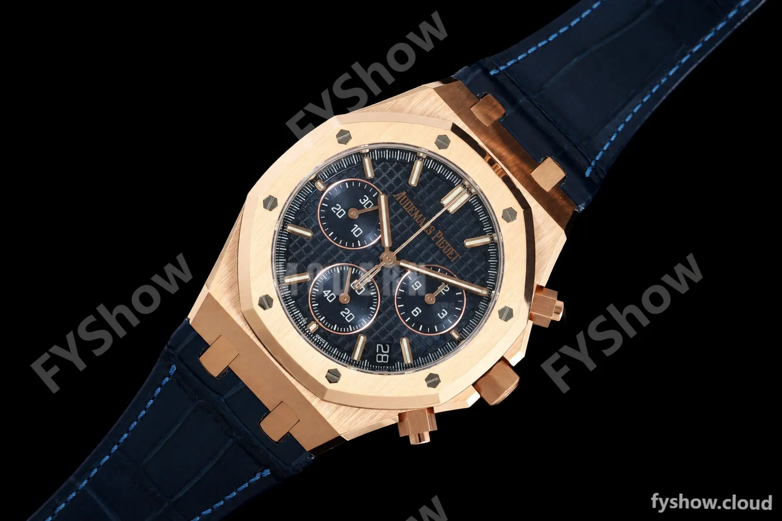 Audemars Piguet - Royal Oak 26240OR Gain Weight 41mm RG/LE Blue SWF Dial DDF DD4401 - Image 9