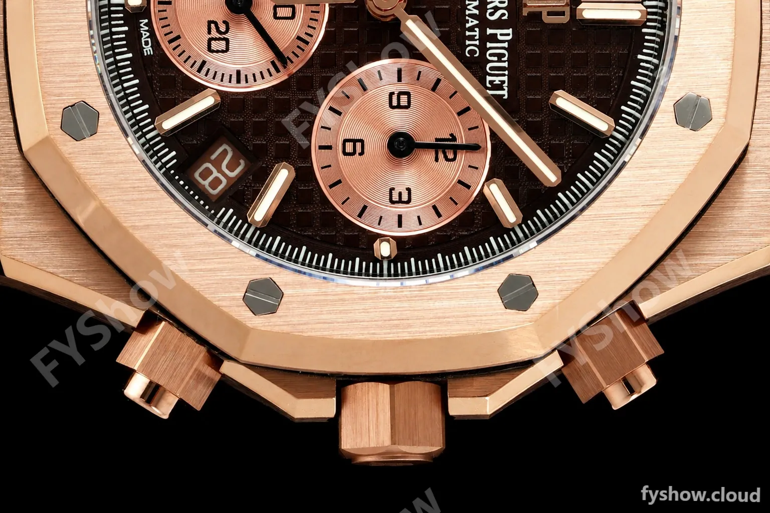 Audemars Piguet - Royal Oak 26331OR Gain Weight 41mm RG/LE Brown SWF Dial DDF DD4401 - Image 10