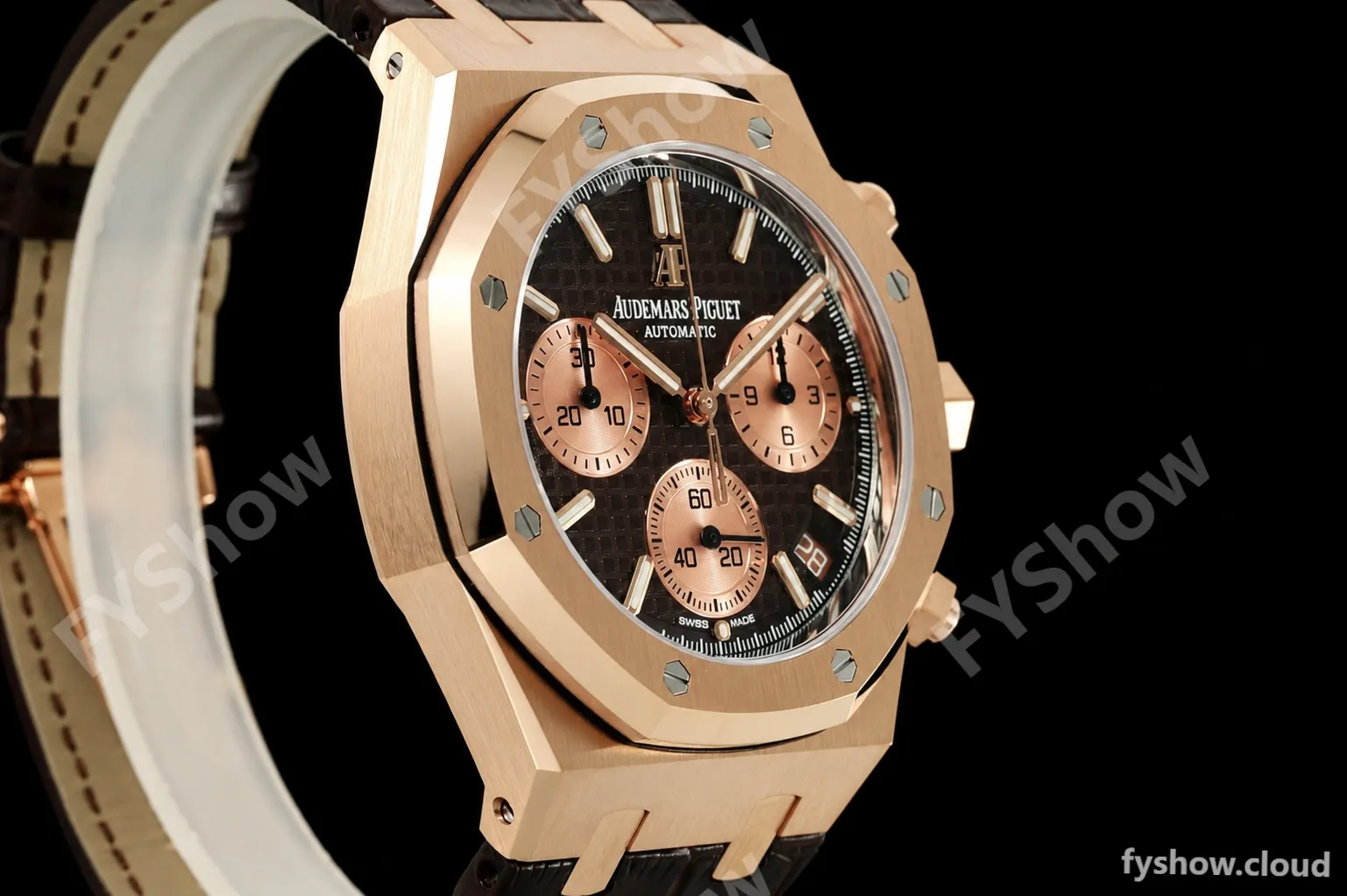 Audemars Piguet - Royal Oak 26331OR Gain Weight 41mm RG/LE Brown SWF Dial DDF DD4401 - Image 2