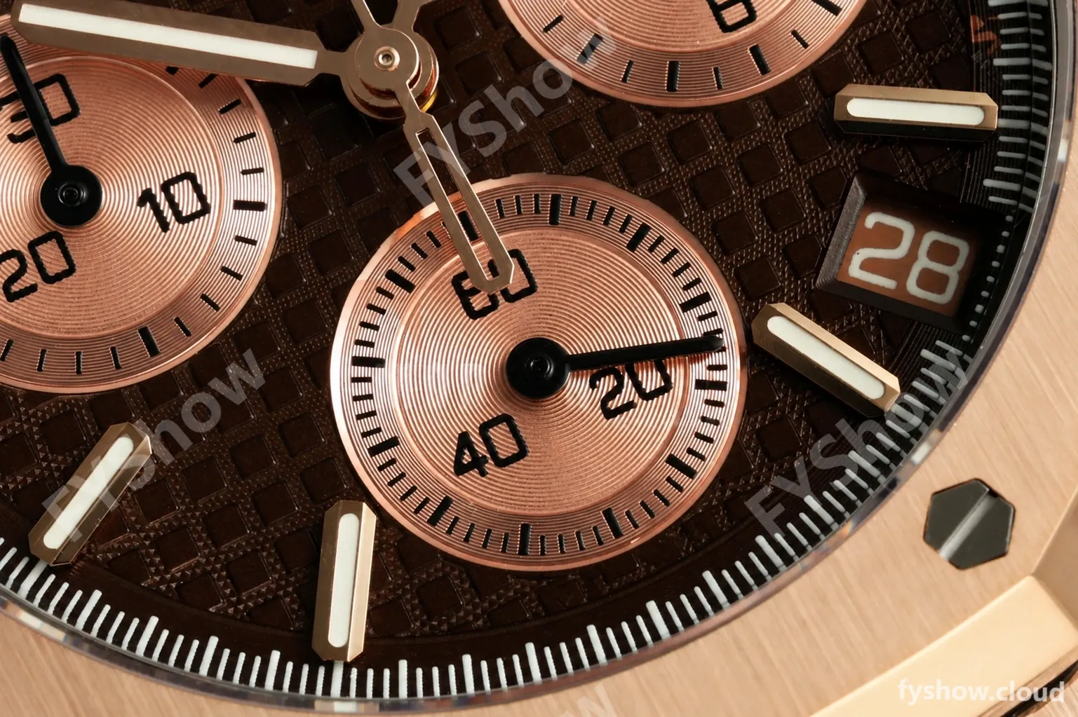 Audemars Piguet - Royal Oak 26331OR Gain Weight 41mm RG/LE Brown SWF Dial DDF DD4401 - Image 9