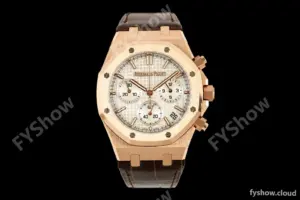 Audemars Piguet - Royal Oak 26240OR Gain Weight 41mm RG/LE White SWF Dial DDF DD4401