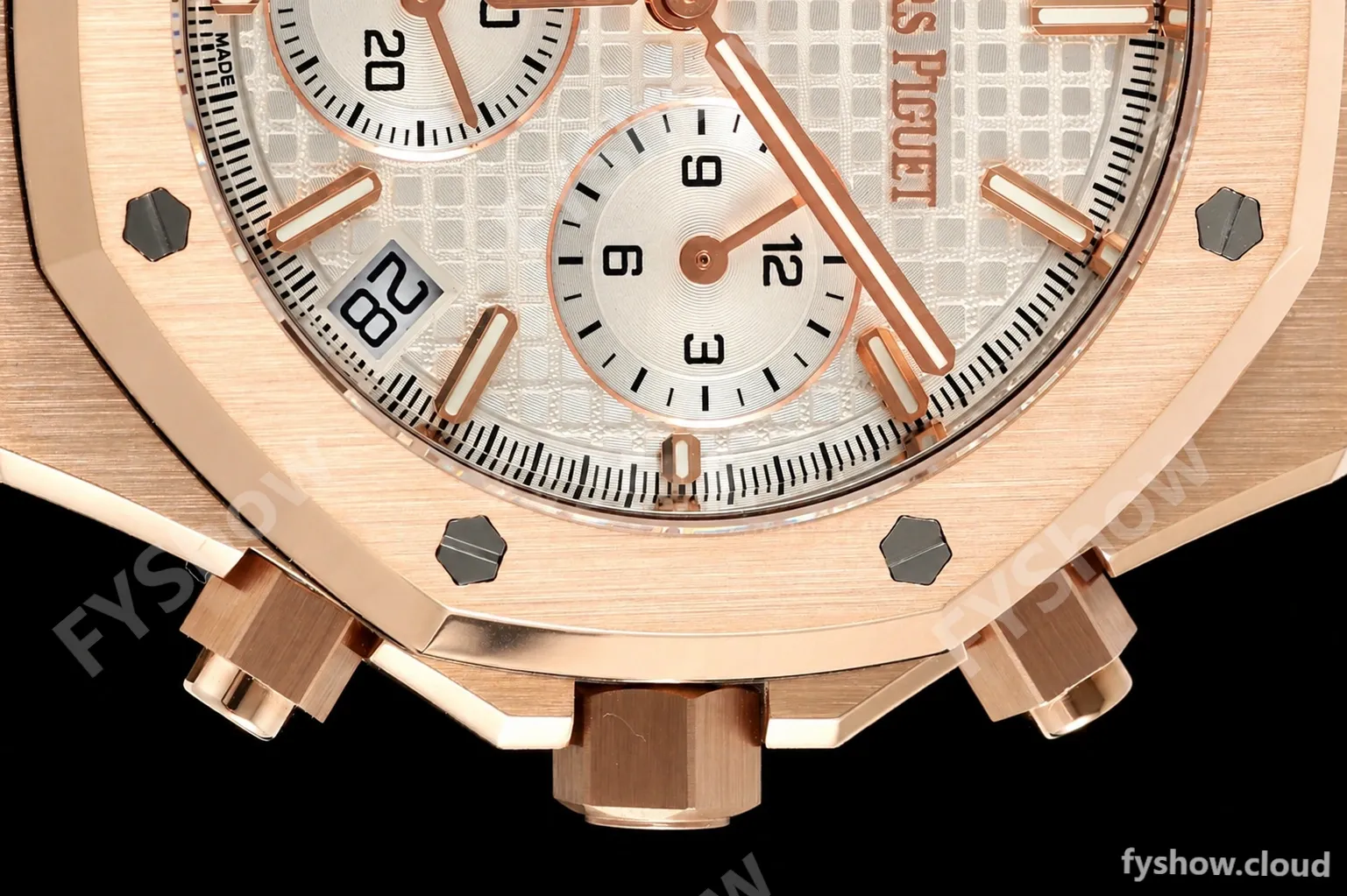 Audemars Piguet - Royal Oak 26240OR Gain Weight 41mm RG/LE White SWF Dial DDF DD4401 - Image 10