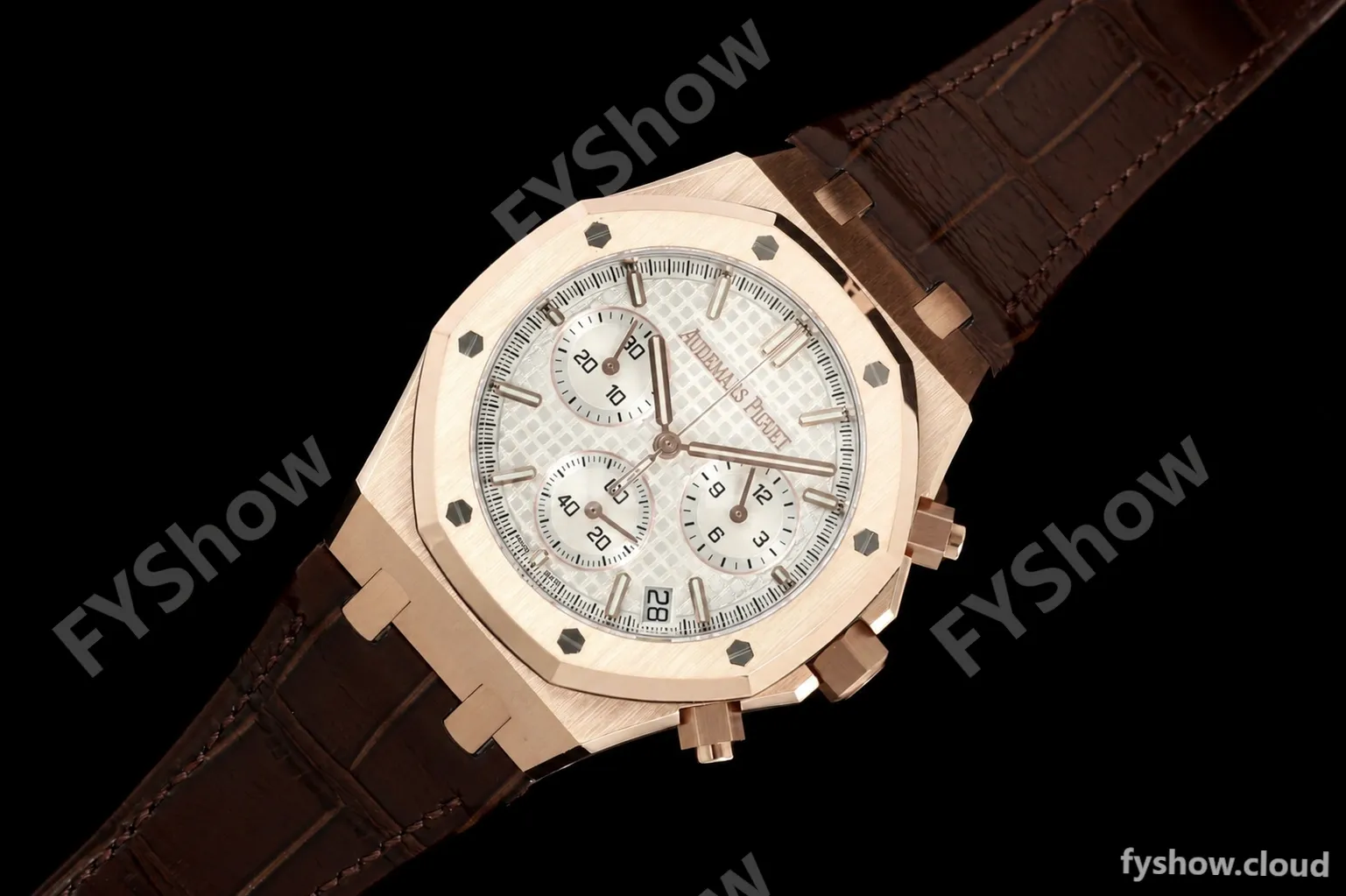 Audemars Piguet - Royal Oak 26240OR Gain Weight 41mm RG/LE White SWF Dial DDF DD4401 - Image 11