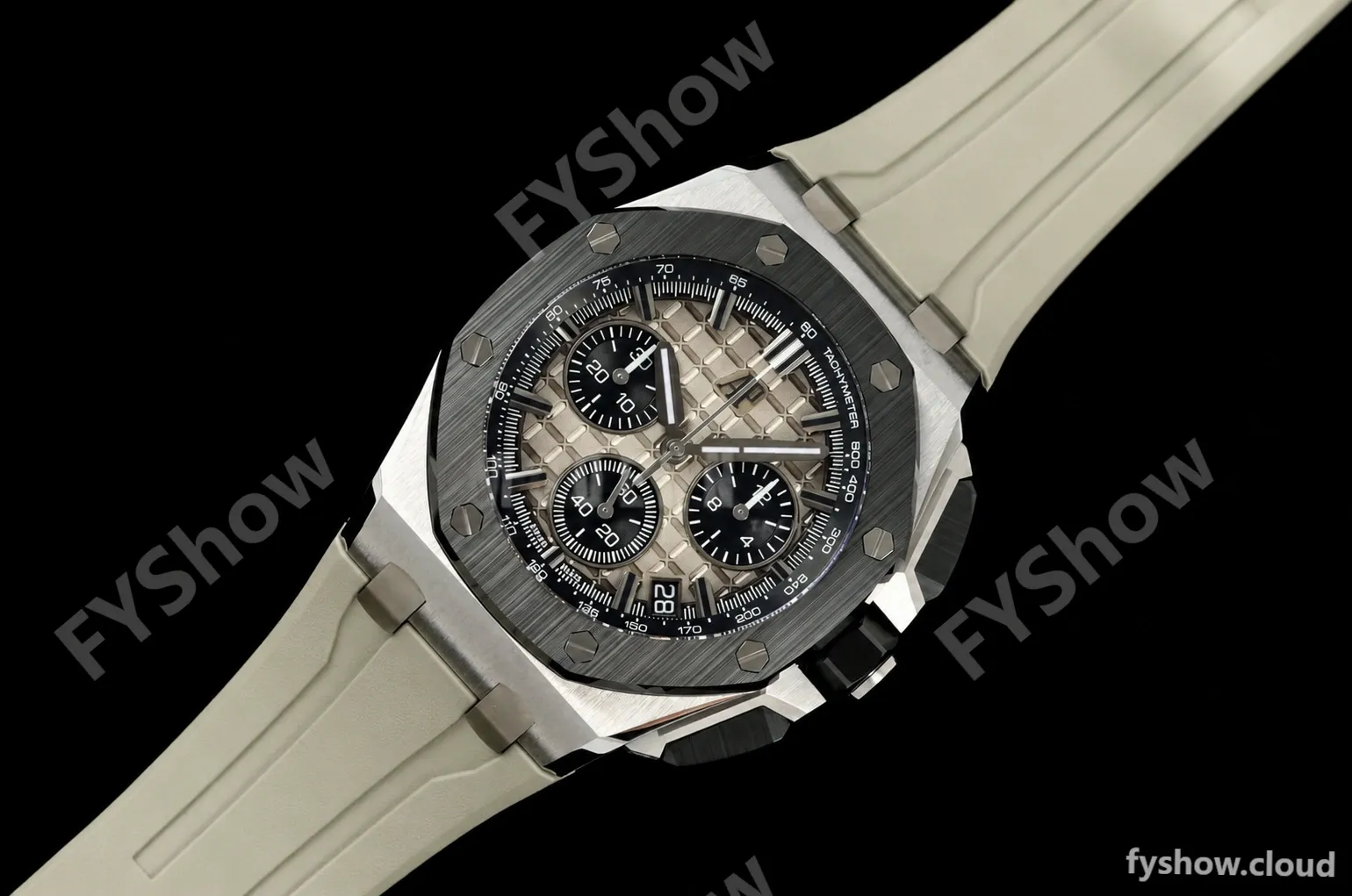 Audemars Piguet - Royal Oak Offshore 26420SO 43mm SS/CER/RU Brn/Blk DDF DD4401 - Image 11