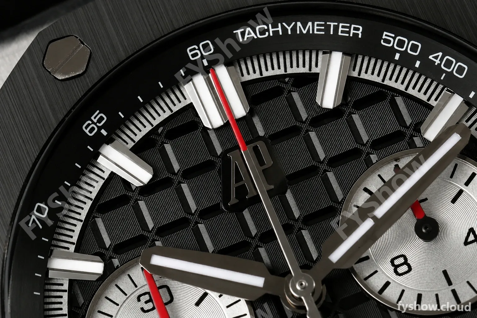 Audemars Piguet - Royal Oak Offshore 26420SO 43mm SS/CER/RU Blk/Silv DDF DD4401 - Image 12