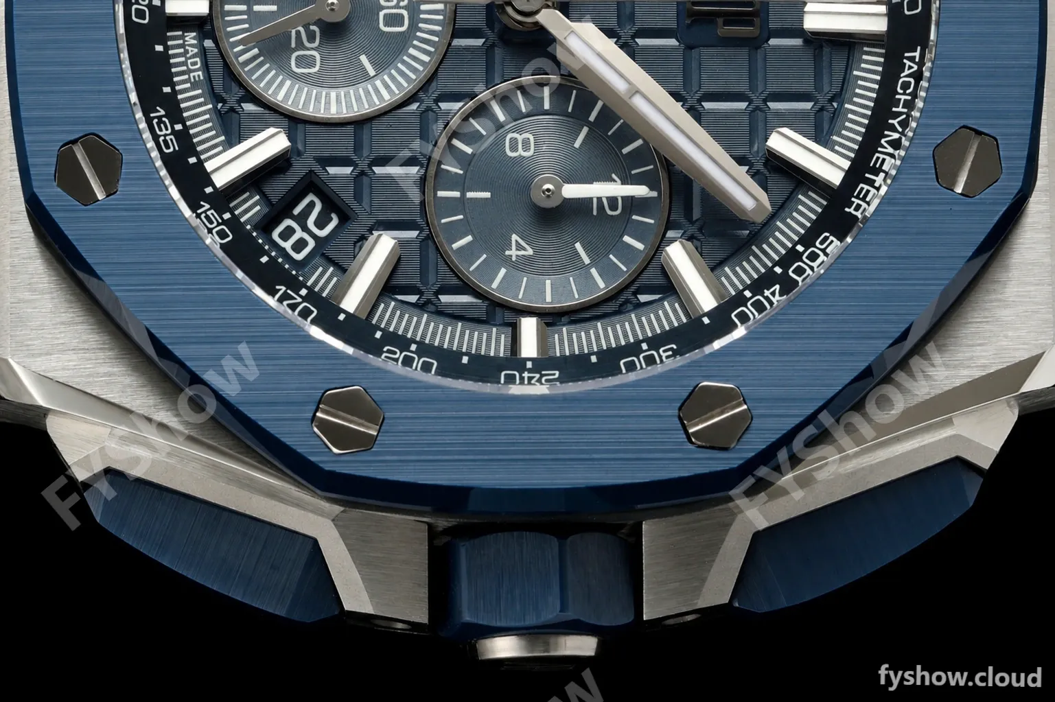 Audemars Piguet - Royal Oak Offshore 26420SO 43mm SS/CER/RU Blu/Silv DDF DD4401 - Image 17