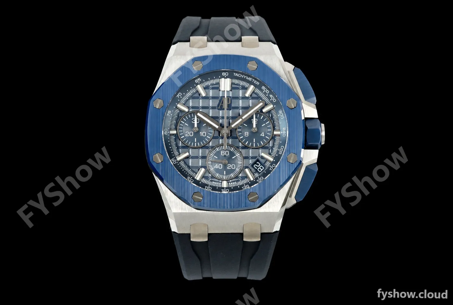 Audemars Piguet - Royal Oak Offshore 26420SO 43mm SS/CER/RU Blu/Silv DDF DD4401 - Image 18