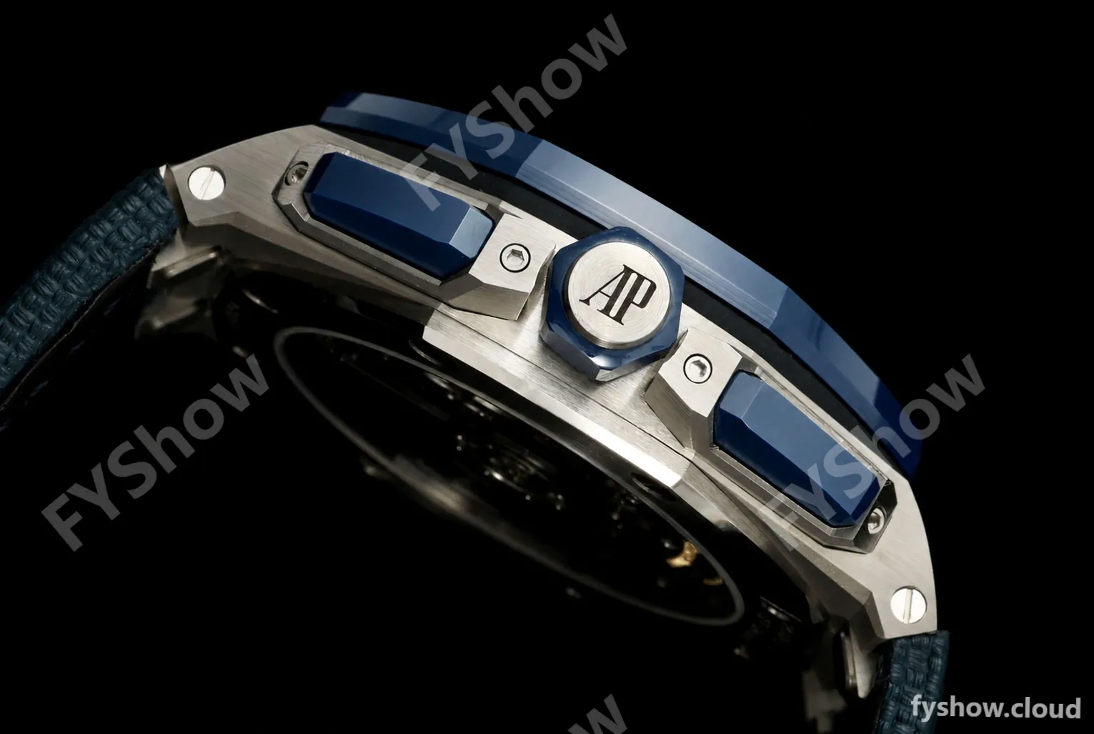 Audemars Piguet - Royal Oak Offshore 26420SO 43mm SS/CER/CS Blue Dial DDF DD4401 - Image 9