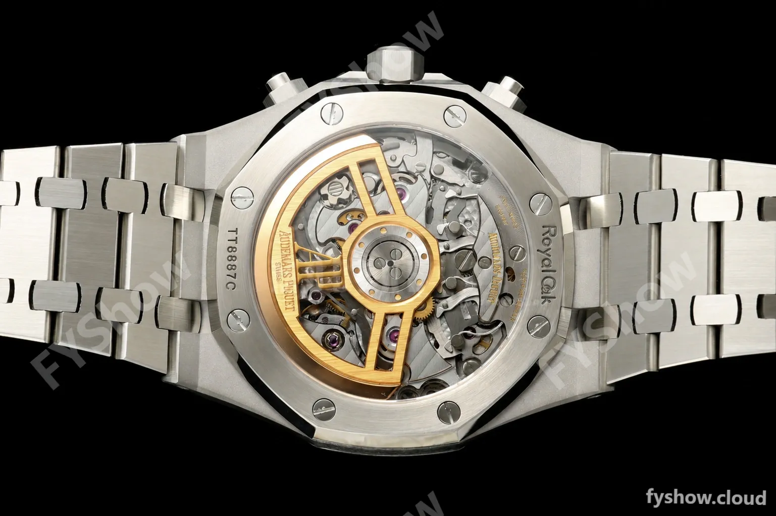 Audemars Piguet - Royal Oak 26240ST 41mm SS/SS Black Dial ZF DD4401 Free Sprung - Image 12