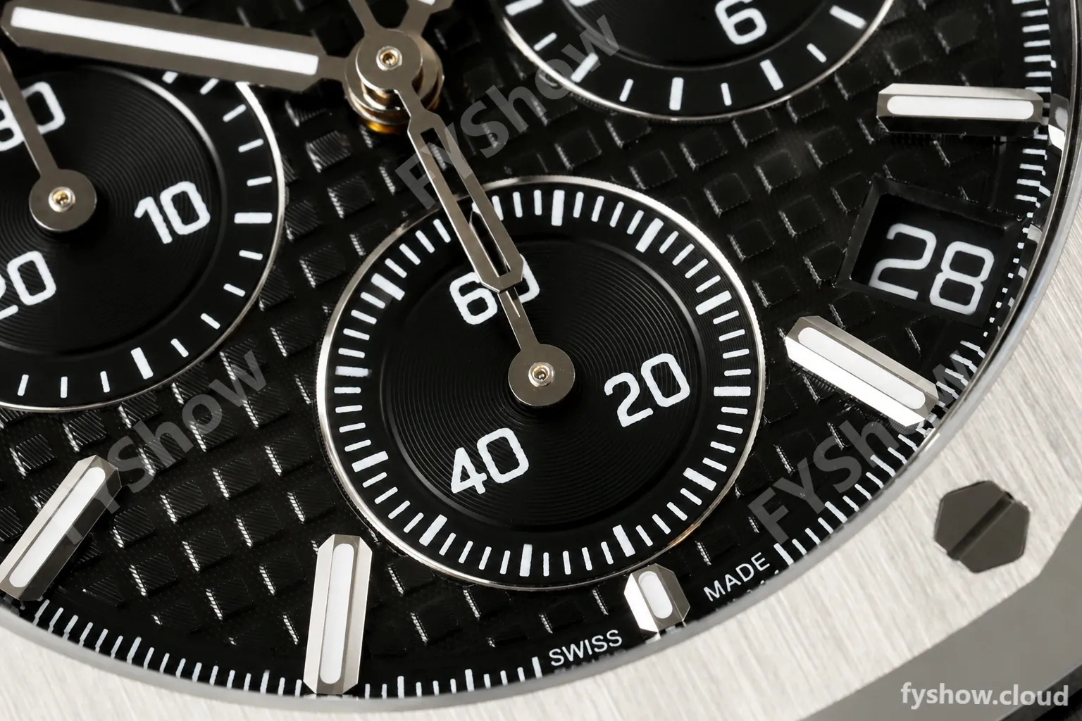 Audemars Piguet - Royal Oak 26240ST 41mm SS/SS Black Dial ZF DD4401 Free Sprung - Image 3