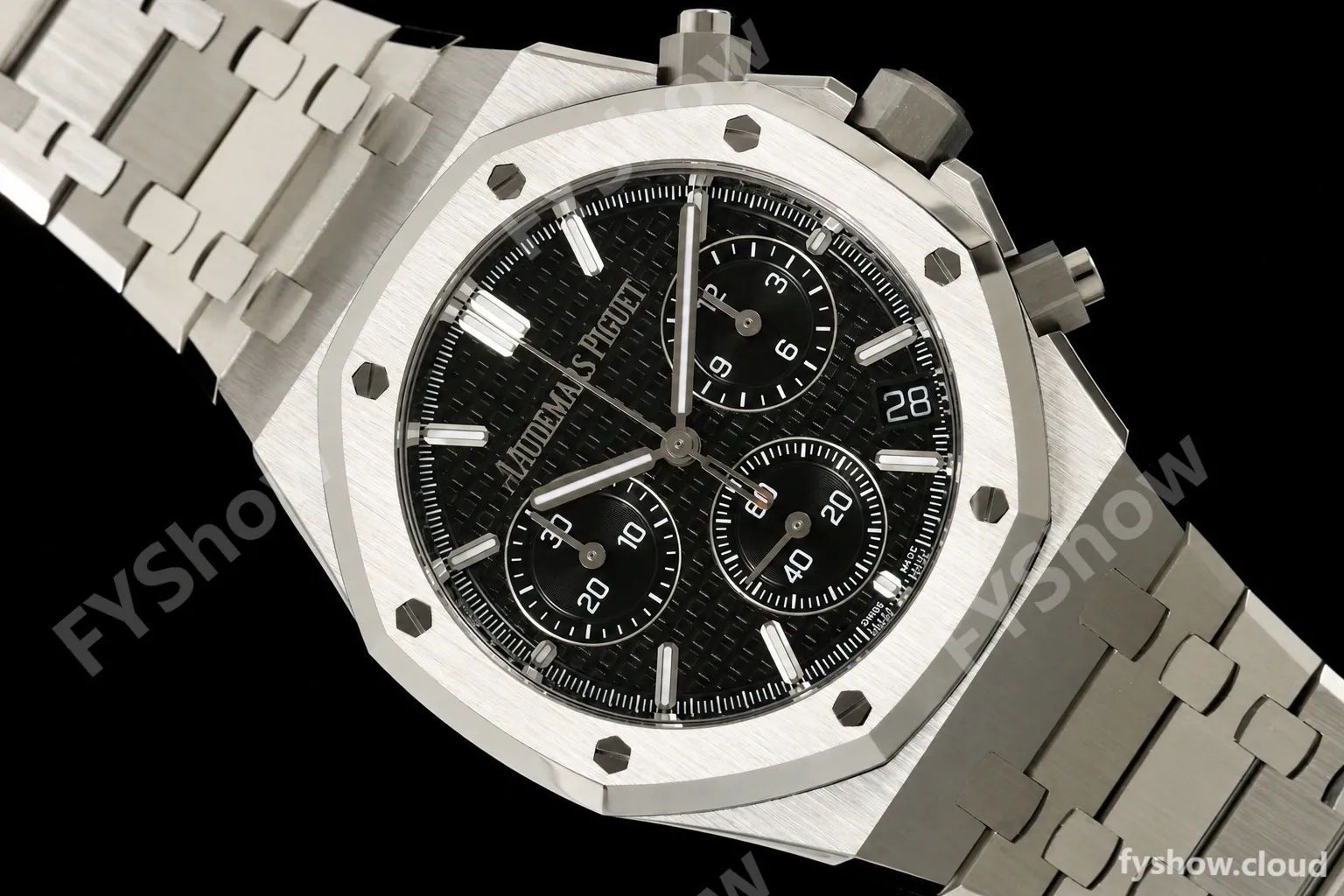 Audemars Piguet - Royal Oak 26240ST 41mm SS/SS Black Dial ZF DD4401 Free Sprung - Image 6