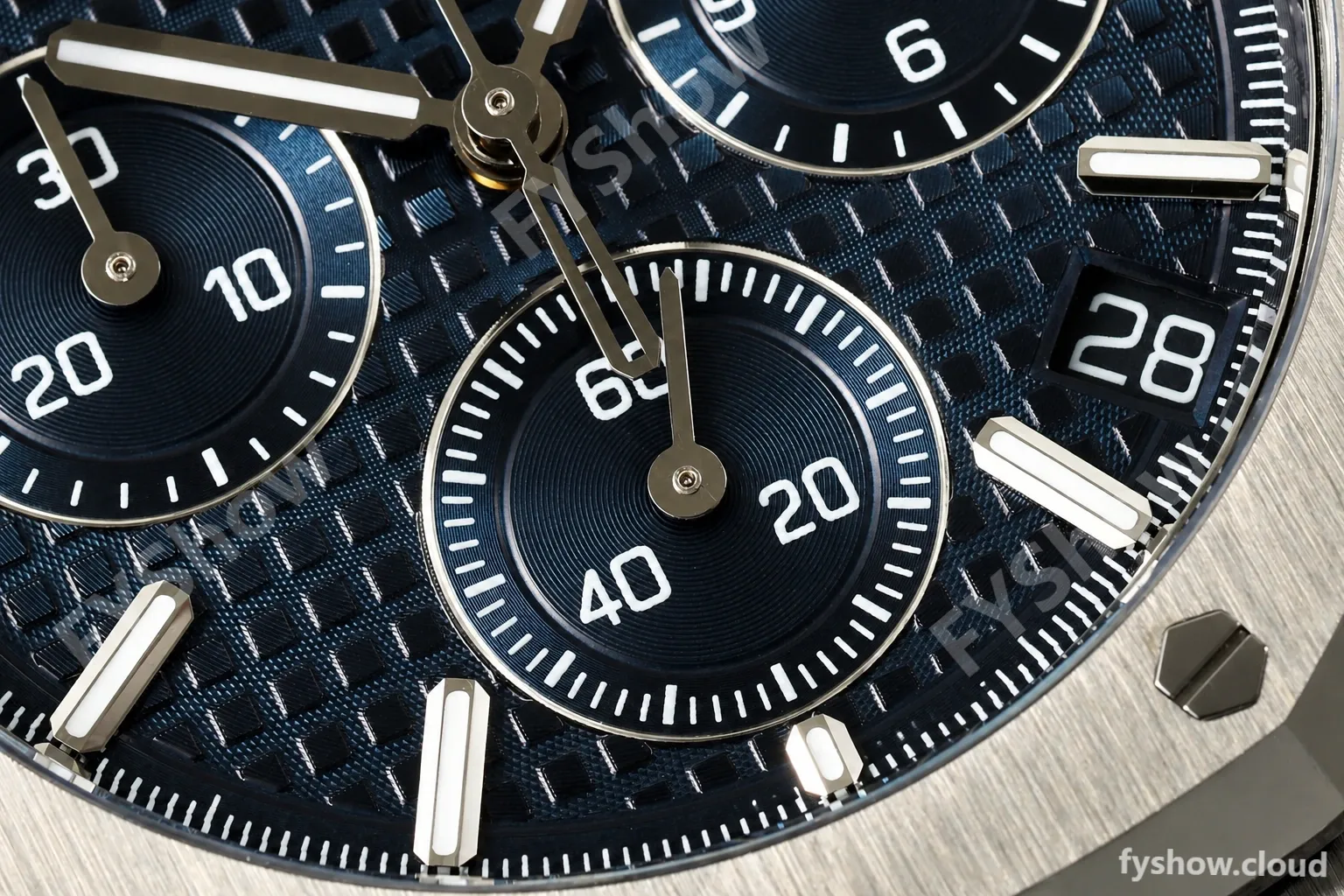 Audemars Piguet - Royal Oak 26240ST 41mm SS/SS Blue Dial ZF DD4401 Free Sprung - Image 3