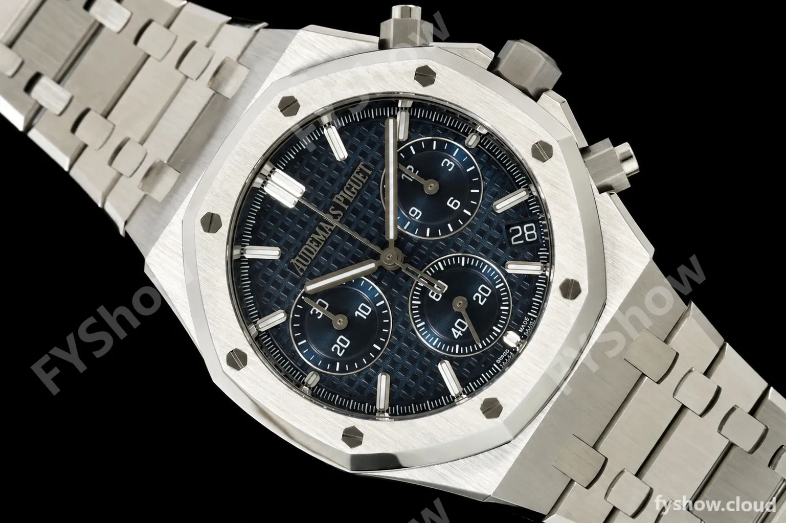 Audemars Piguet - Royal Oak 26240ST 41mm SS/SS Blue Dial ZF DD4401 Free Sprung - Image 6