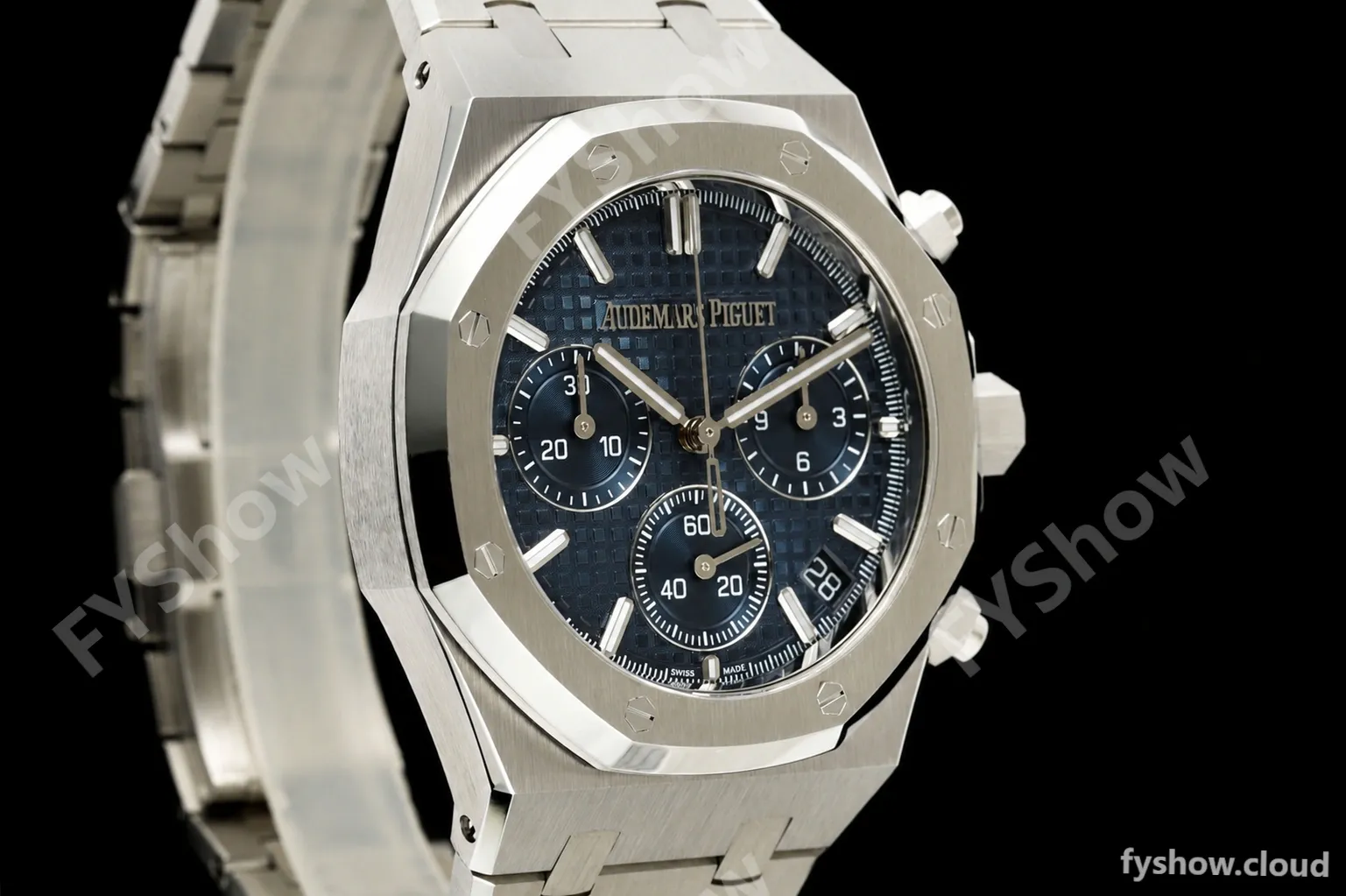 Audemars Piguet - Royal Oak 26240ST 41mm SS/SS Blue Dial ZF DD4401 Free Sprung - Image 8