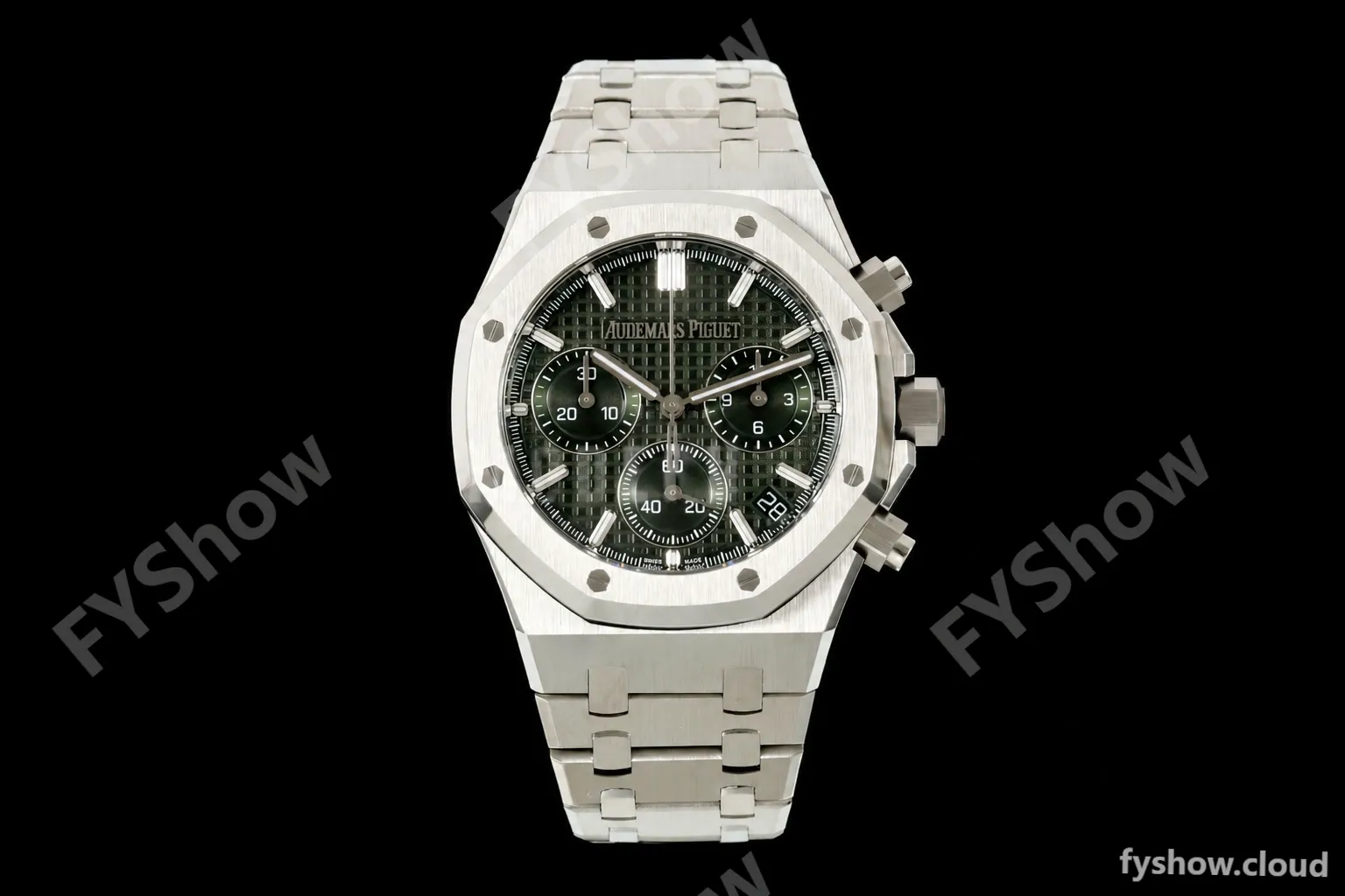 Audemars Piguet - Royal Oak 26240ST 41mm SS/SS Green Dial ZF DD4401 Free Sprung - Image 7