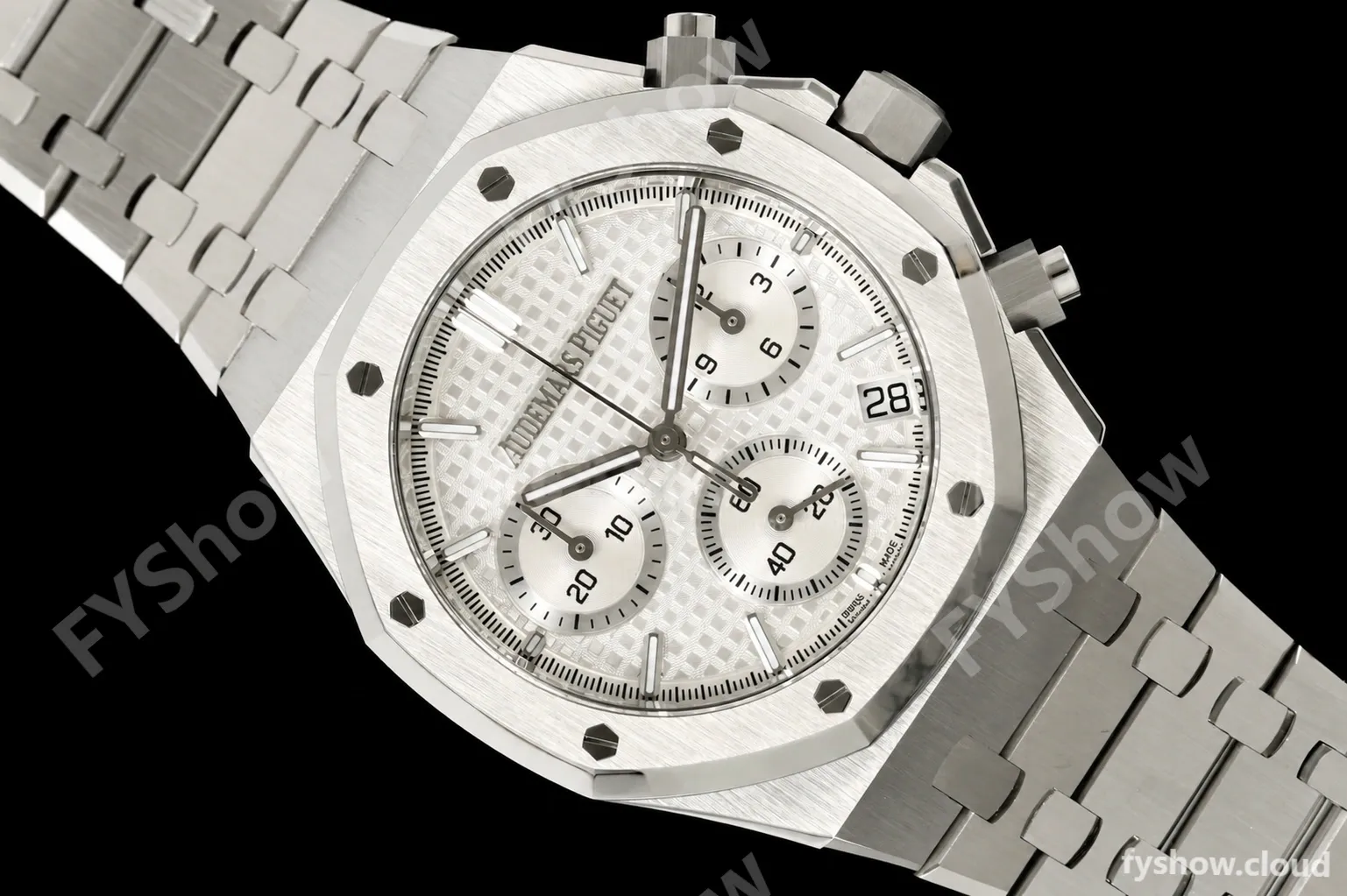 Audemars Piguet - Royal Oak 26240ST 41mm SS/SS White Dial ZF DD4401 Free Sprung - Image 6