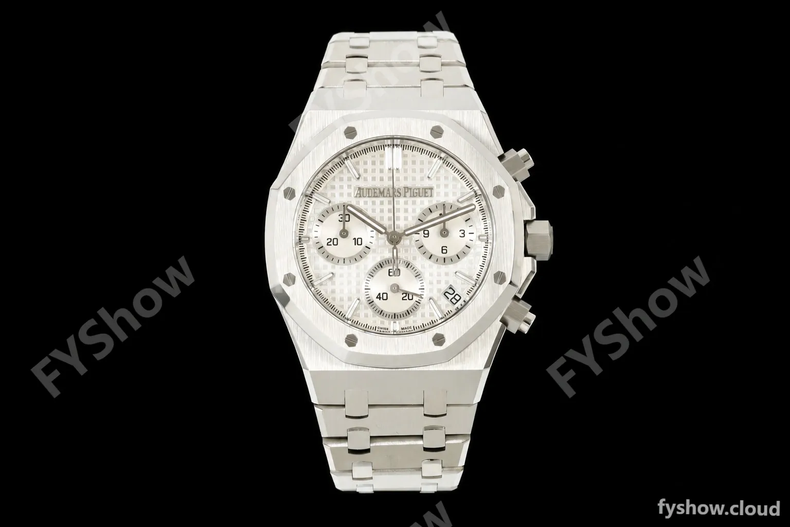 Audemars Piguet - Royal Oak 26240ST 41mm SS/SS White Dial ZF DD4401 Free Sprung - Image 7