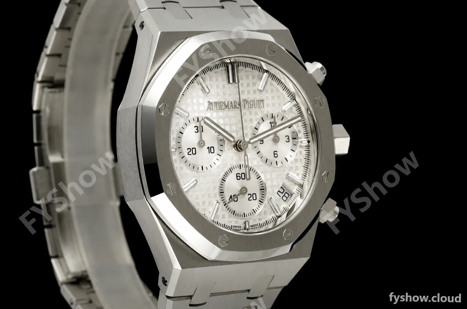 Audemars Piguet - Royal Oak 26240ST 41mm SS/SS White Dial ZF DD4401 Free Sprung - Image 8