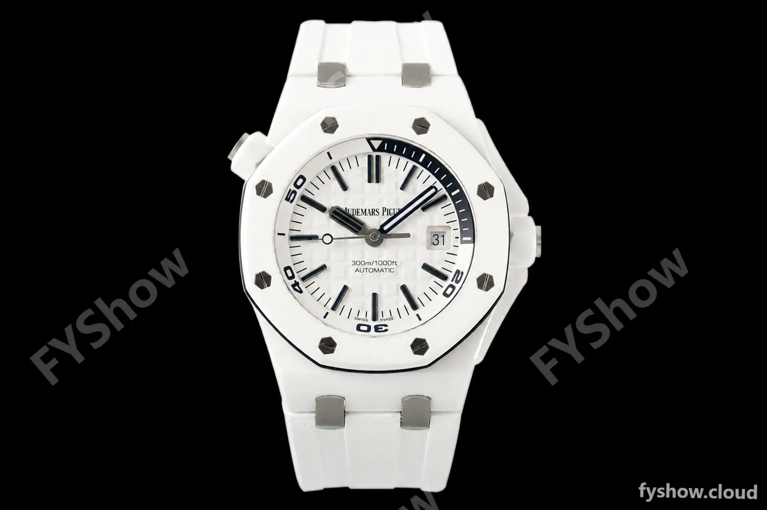 Audemars Piguet - Royal Oak Diver 15707CB White CER/RU White ZF A3120 - Image 2