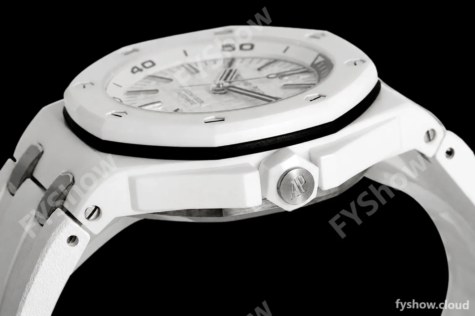 Audemars Piguet - Royal Oak Diver 15707CB White CER/RU White ZF A3120 - Image 4