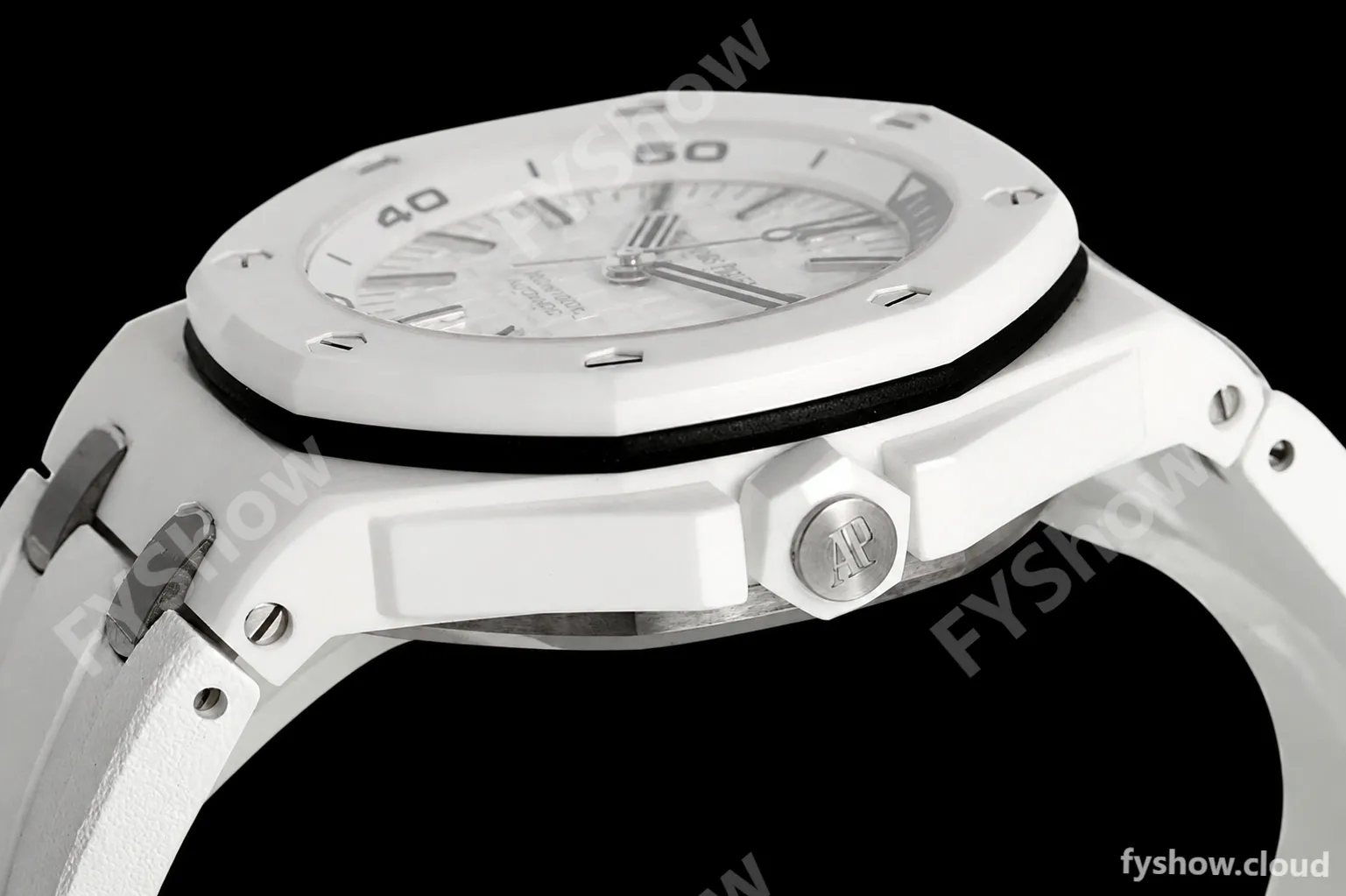 Audemars Piguet - Royal Oak Diver 15707CB White CER/RU White ZF A3120 - Image 3
