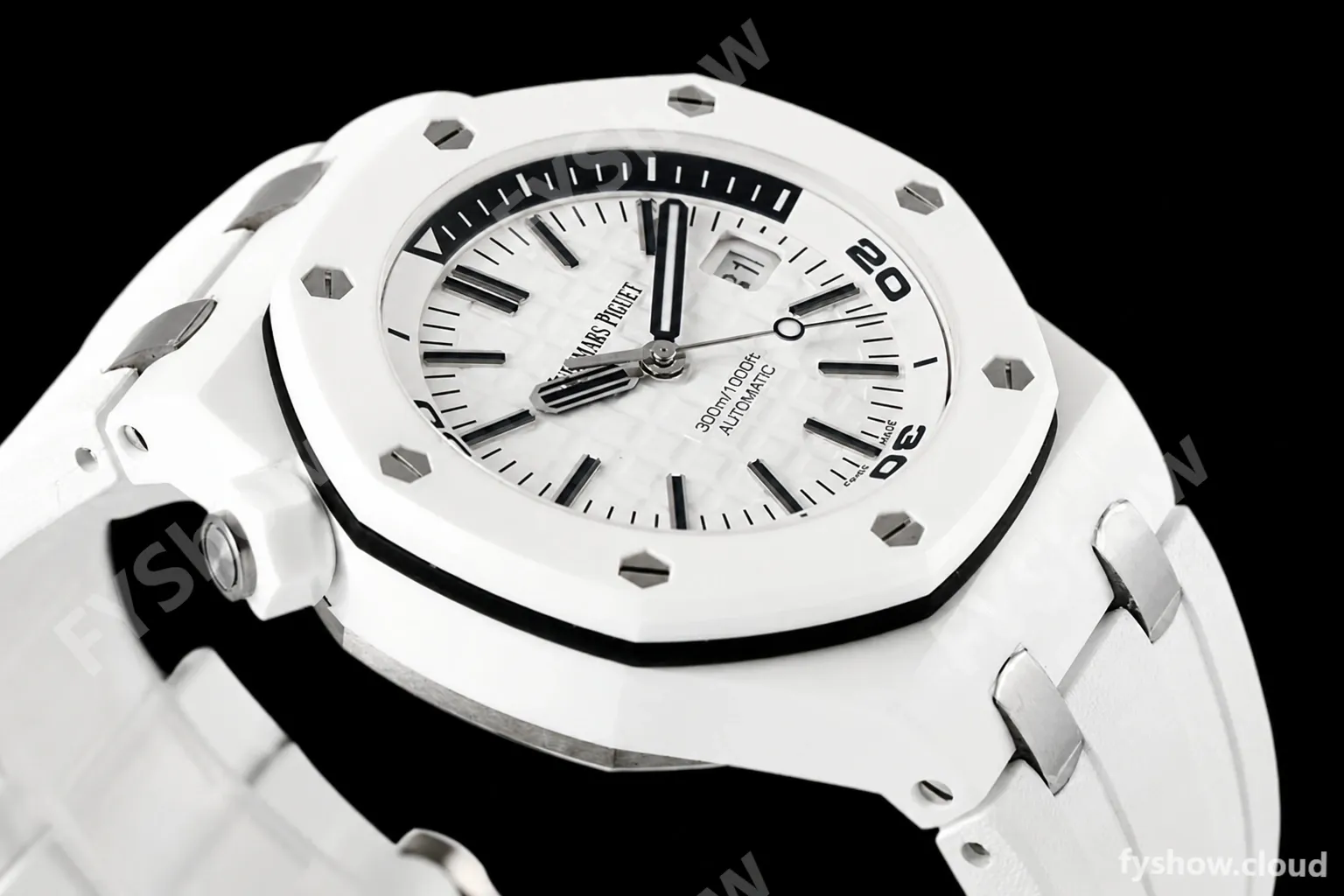Audemars Piguet - Royal Oak Diver 15707CB White CER/RU White ZF A3120 - Image 6