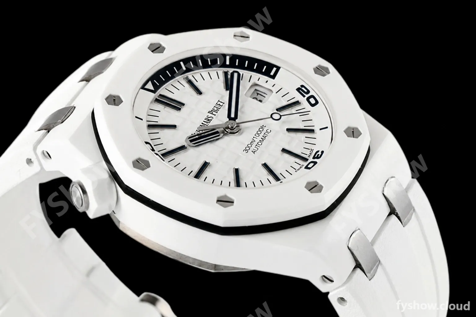 Audemars Piguet - Royal Oak Diver 15707CB White CER/RU White ZF A3120 - Image 5