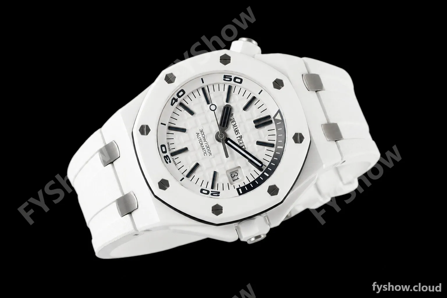 Audemars Piguet - Royal Oak Diver 15707CB White CER/RU White ZF A3120 - Image 15