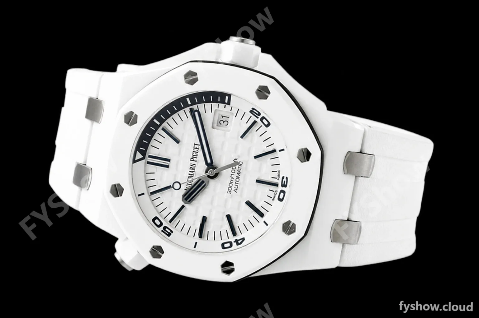 Audemars Piguet - Royal Oak Diver 15707CB White CER/RU White ZF A3120 - Image 18