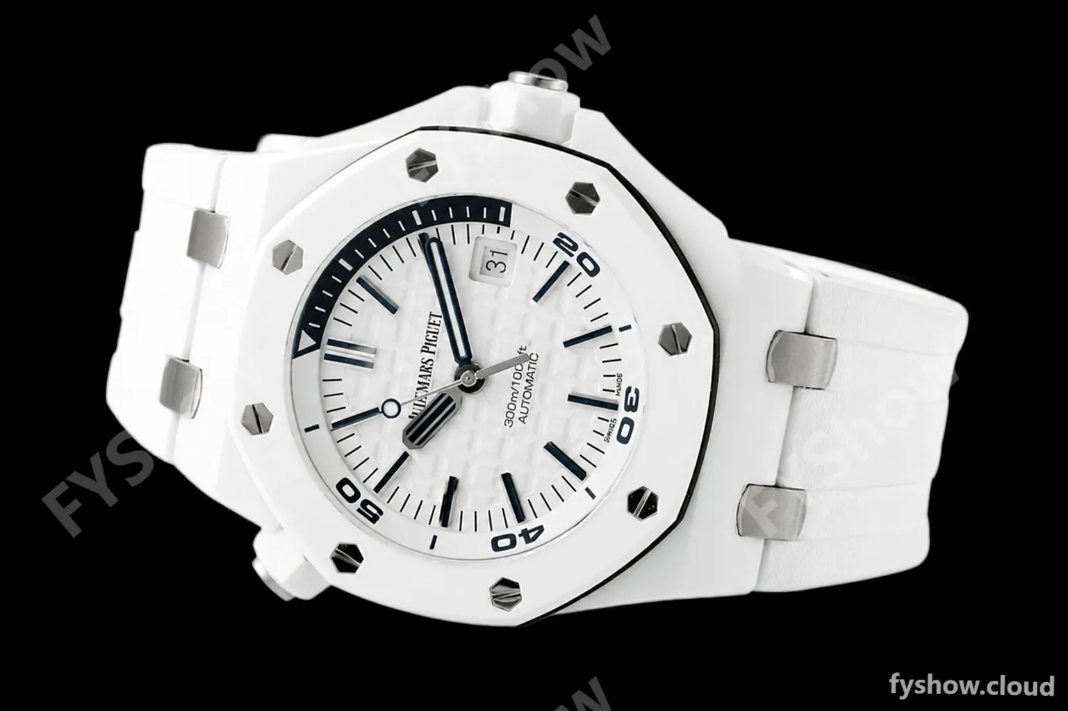 Audemars Piguet - Royal Oak Diver 15707CB White CER/RU White ZF A3120 - Image 17