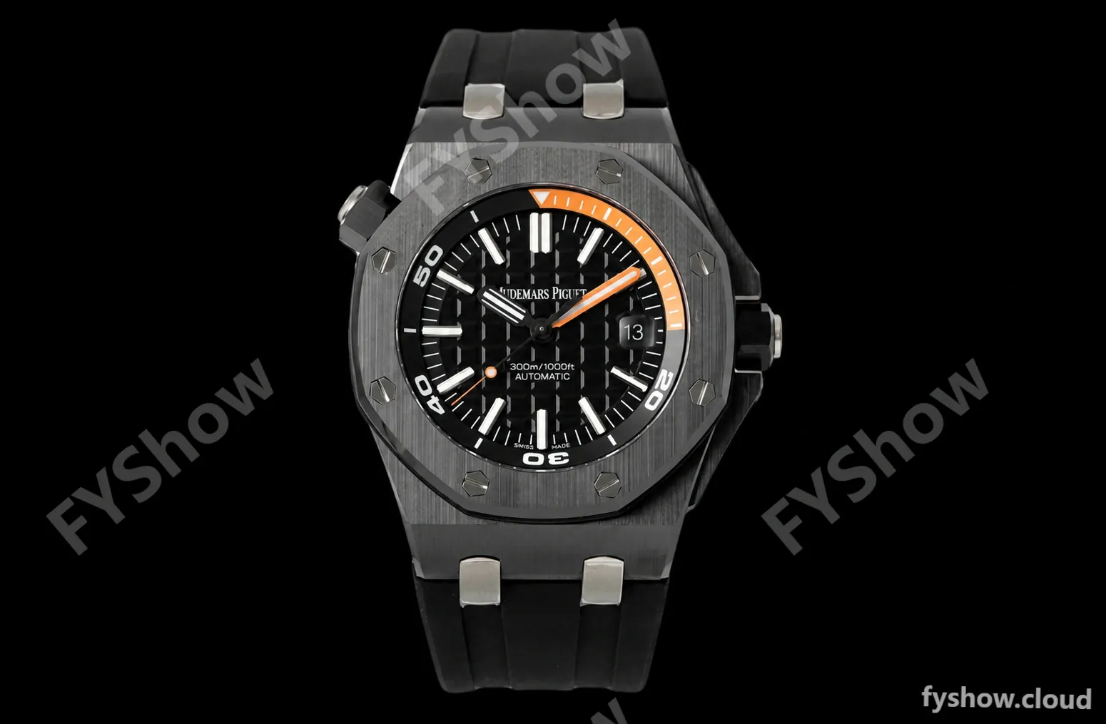 Audemars Piguet - Royal Oak Diver 15707CE Black CER/RU Black ZF A3120 - Image 2
