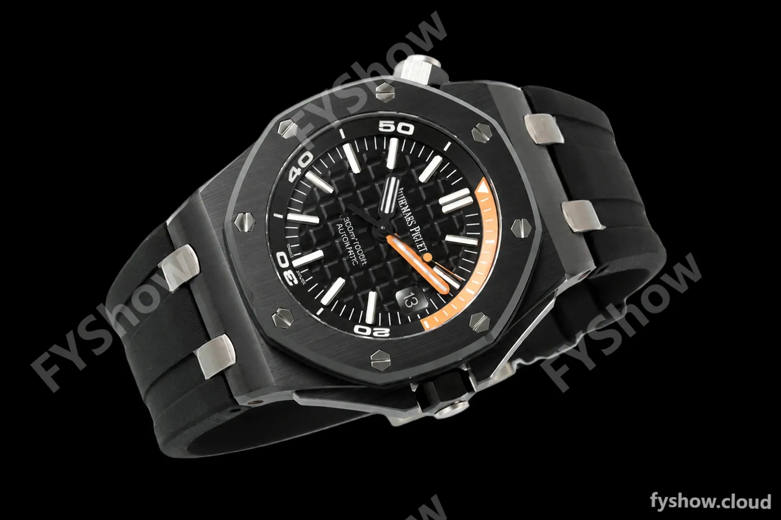Audemars Piguet - Royal Oak Diver 15707CE Black CER/RU Black ZF A3120 - Image 18