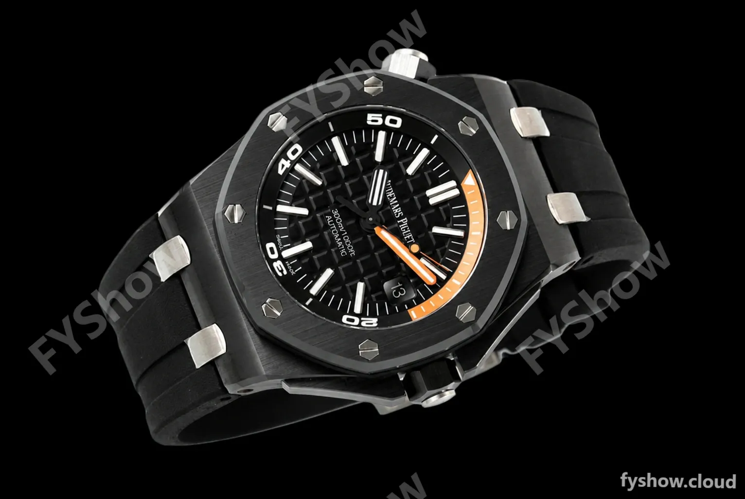 Audemars Piguet - Royal Oak Diver 15707CE Black CER/RU Black ZF A3120 - Image 17