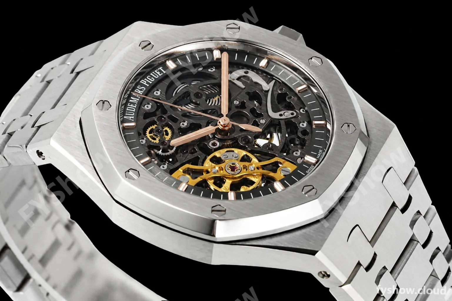 Audemars Piguet - Royal Oak 15407ST 41mm Openworked SS/SS Skeleton ZF A3132 - Image 5