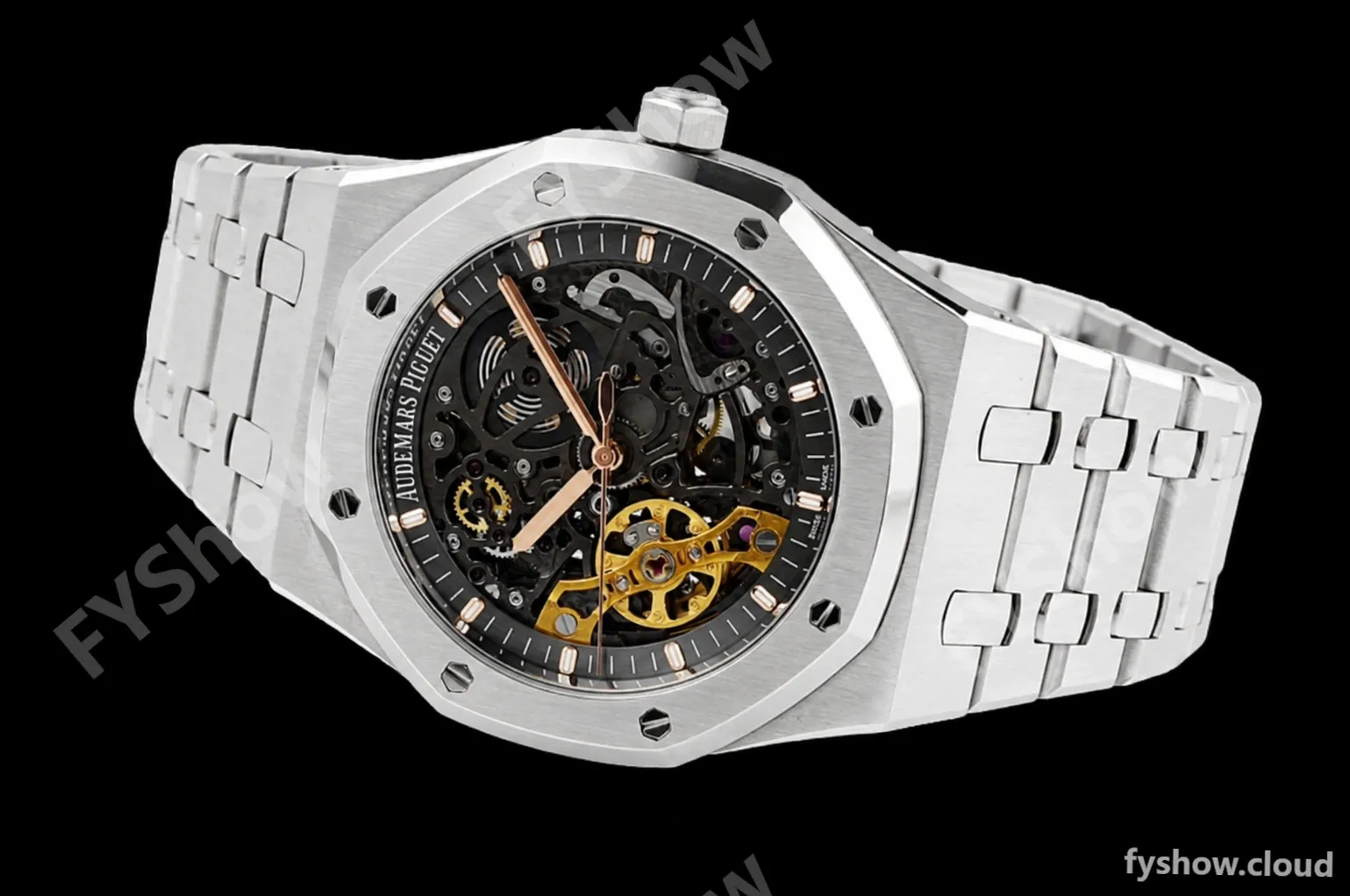Audemars Piguet - Royal Oak 15407ST 41mm Openworked SS/SS Skeleton ZF A3132 - Image 7