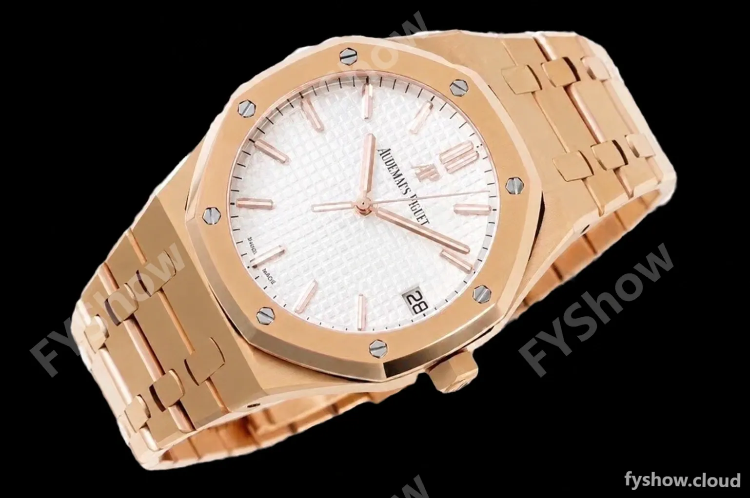 Audemars Piguet - Royal Oak 15500OR 41mm RG/RG White V2 ZF MY9015 - Image 3