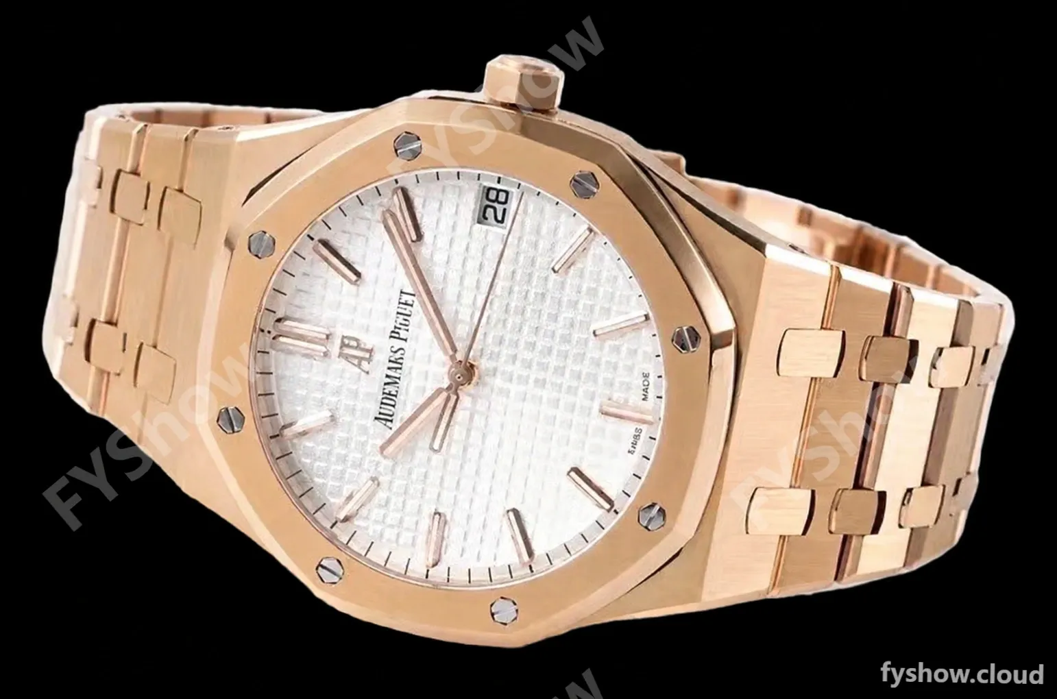 Audemars Piguet - Royal Oak 15500OR 41mm RG/RG White V2 ZF MY9015 - Image 4