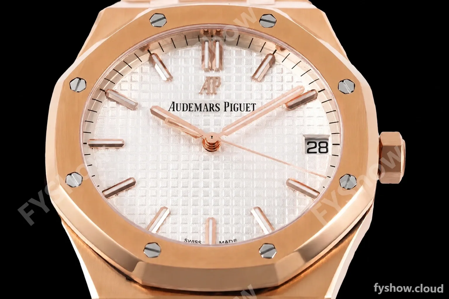 Audemars Piguet - Royal Oak 15500OR 41mm RG/RG White V2 ZF MY9015 - Image 6