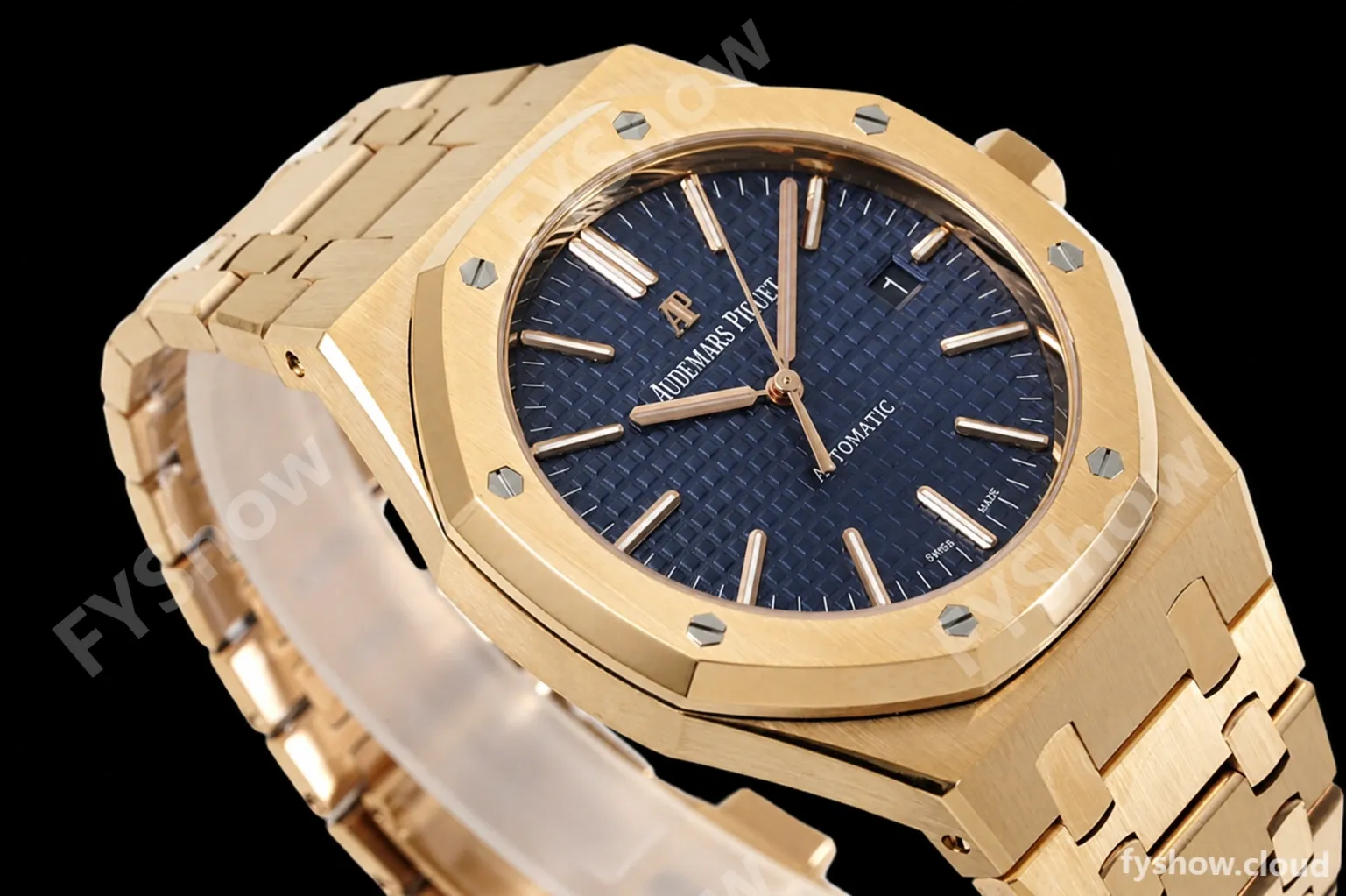Audemars Piguet - Royal Oak 15510 50th Anniversary 41mm SS/SS Blk/Stk ZF A4302 Mod - Image 7