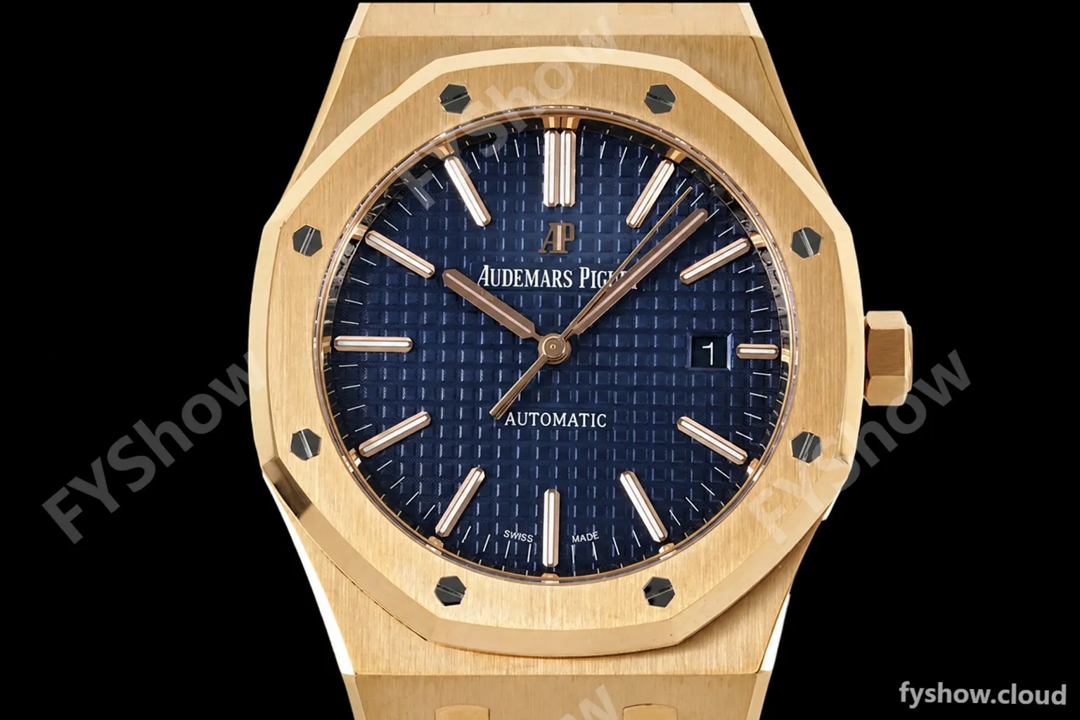 Audemars Piguet - Royal Oak 15510 50th Anniversary 41mm SS/SS Blk/Stk ZF A4302 Mod - Image 8