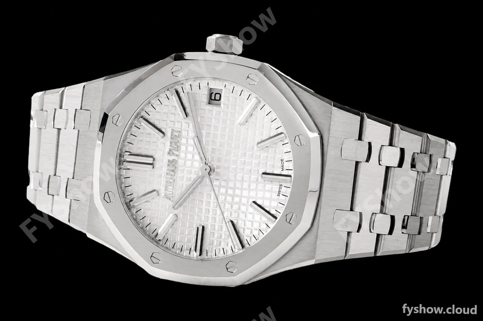 Audemars Piguet - Royal Oak 41mm 15510BC SS/SS Smoke Blue ZF SA4302 Mod - Image 4