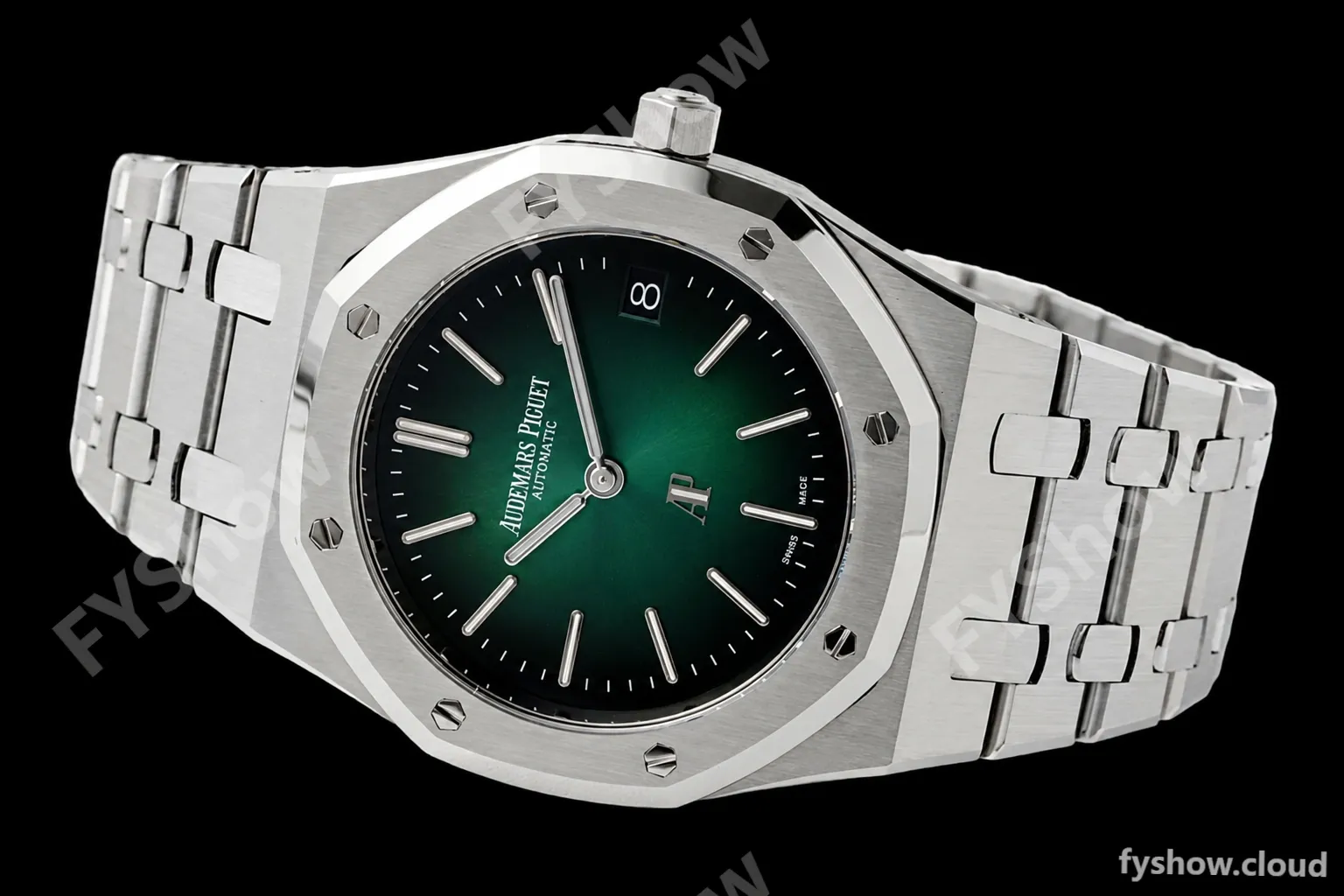 Audemars Piguet - Royal Oak 15400OR RG/RG Black ZF V2 A3120 - Image 7