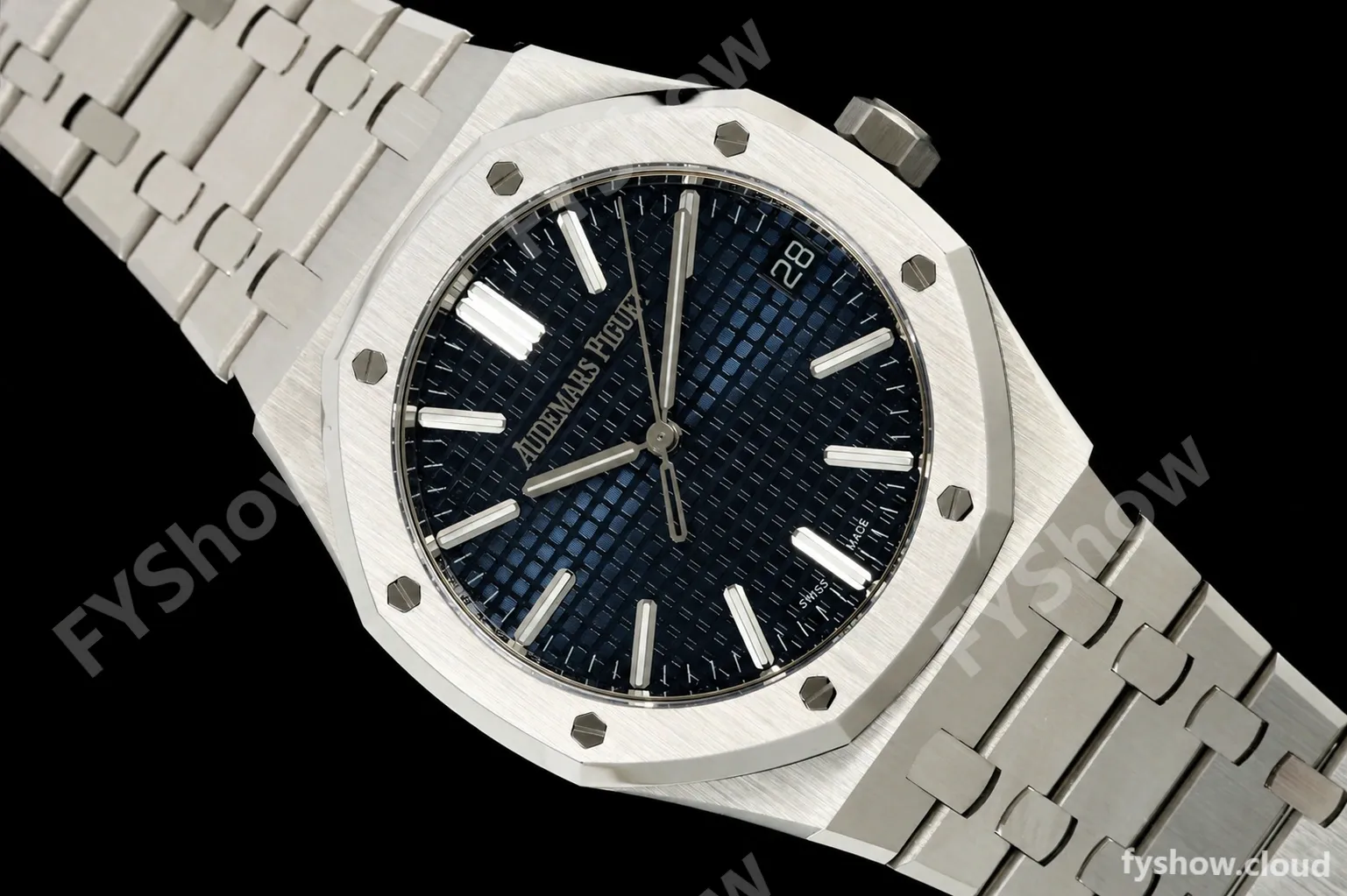 Audemars Piguet - Royal Oak 41mm 15510ST SS/SS Blu/Stk DDF DD4302 Mod - Image 24