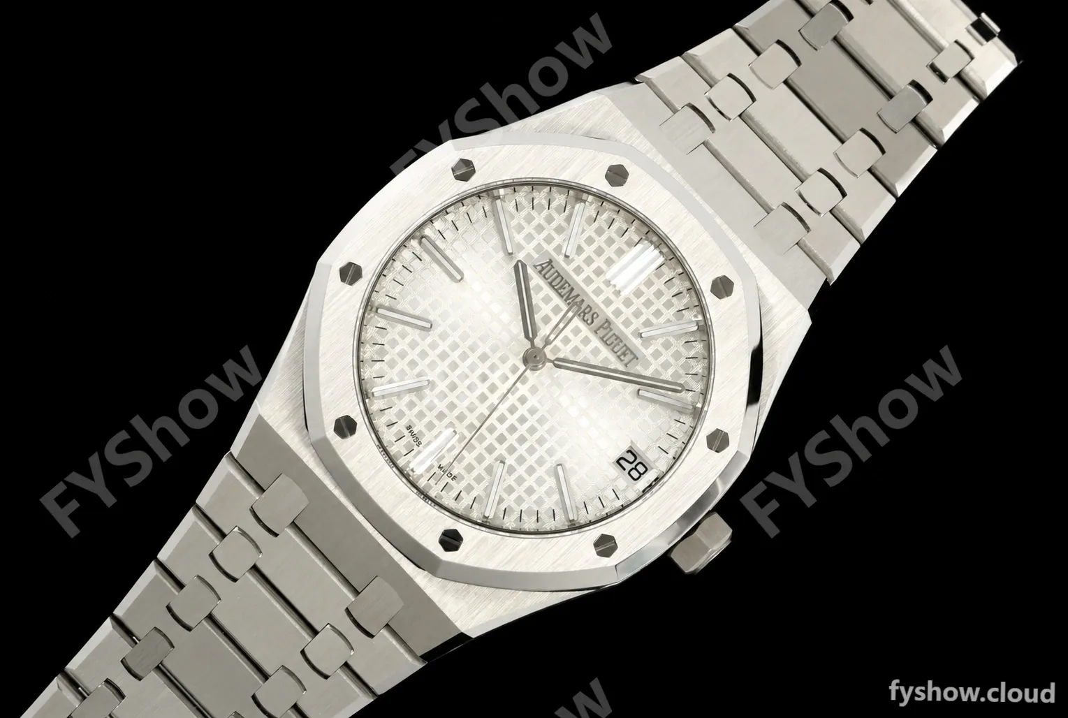 Audemars Piguet - Royal Oak 41mm 15510ST SS/SS Wht/Stk DDF DD4302 Mod - Image 23