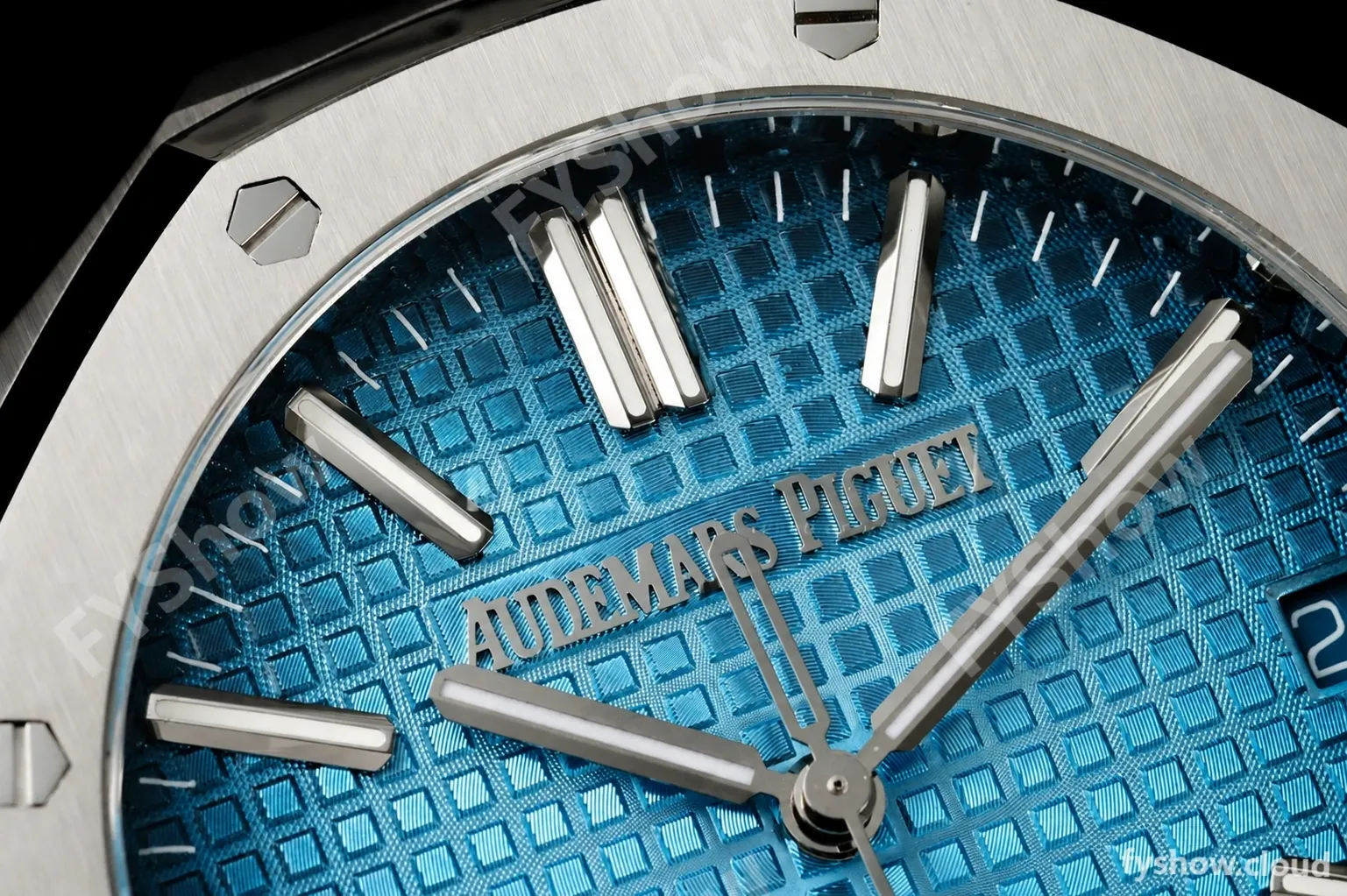 Audemars Piguet - Royal Oak 15410 Frosted SS/SS Blue ZF A3120 - Image 25