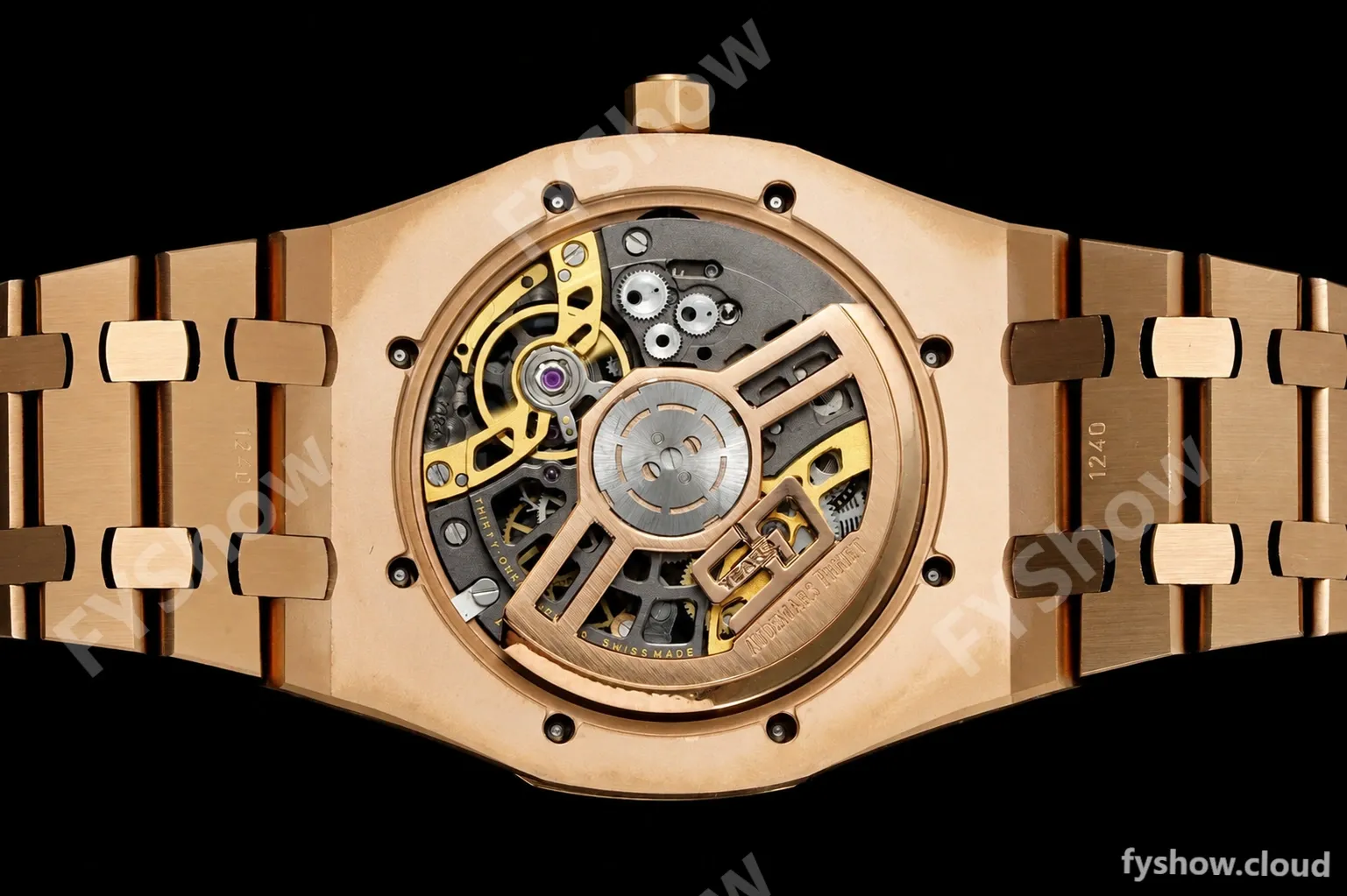 Audemars Piguet - Royal Oak Openworked 39mm 16204OR RG/RG Skeleton Dial ZF A7124 - Image 12