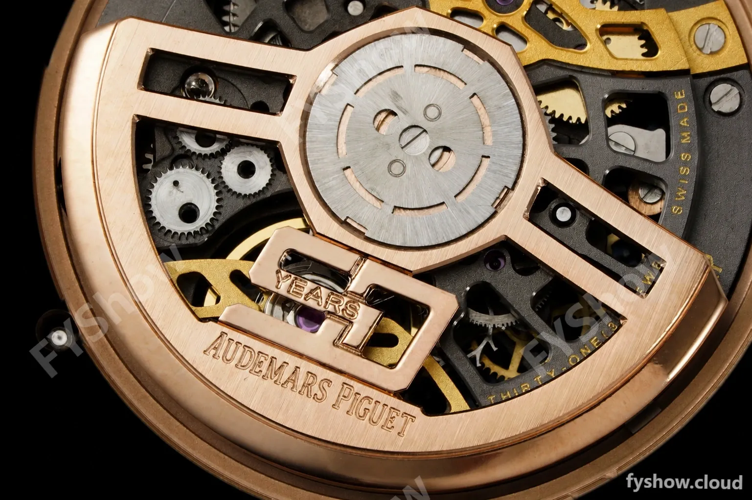 Audemars Piguet - Royal Oak Openworked 39mm 16204OR RG/RG Skeleton Dial ZF A7124 - Image 14