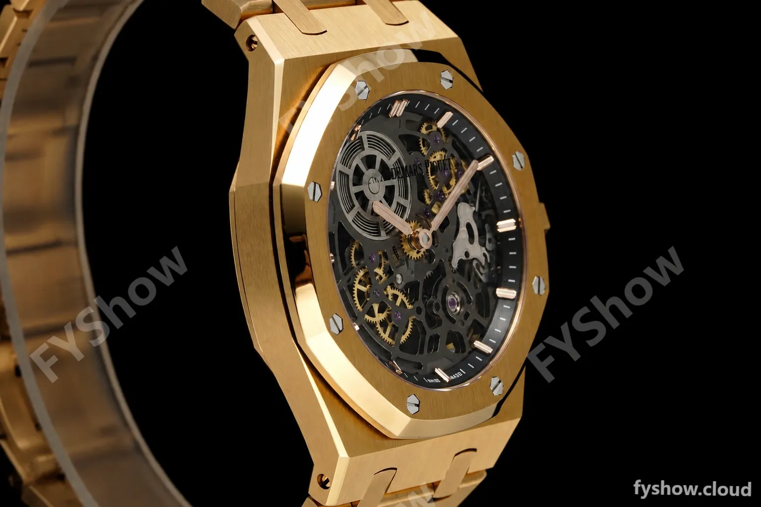 Audemars Piguet - Royal Oak Openworked 39mm 16204OR RG/RG Skeleton Dial ZF A7124 - Image 2