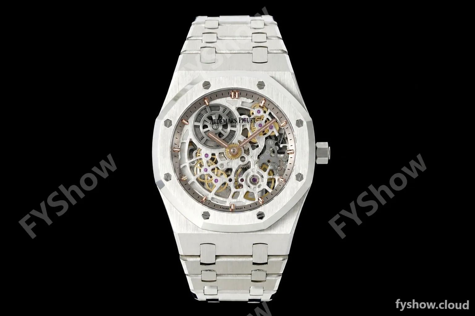 Audemars Piguet - Royal Oak Openworked 39mm 16204ST SS/SS Skeleton Dial ZF A7124